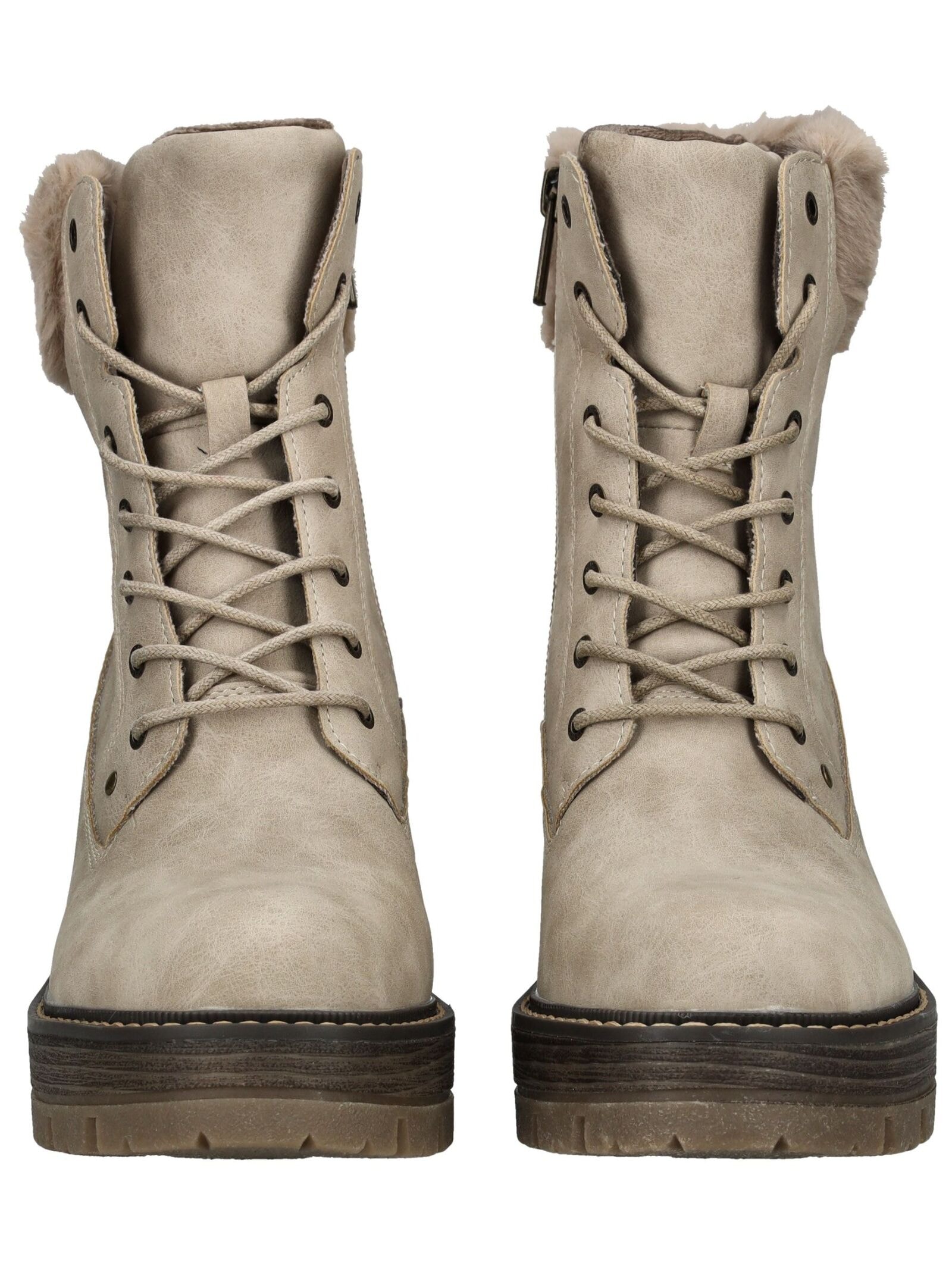 Mustang Shoes High-Heel-Stiefelette »Mustang Shoes Stiefelette Lederimitat/Textil«