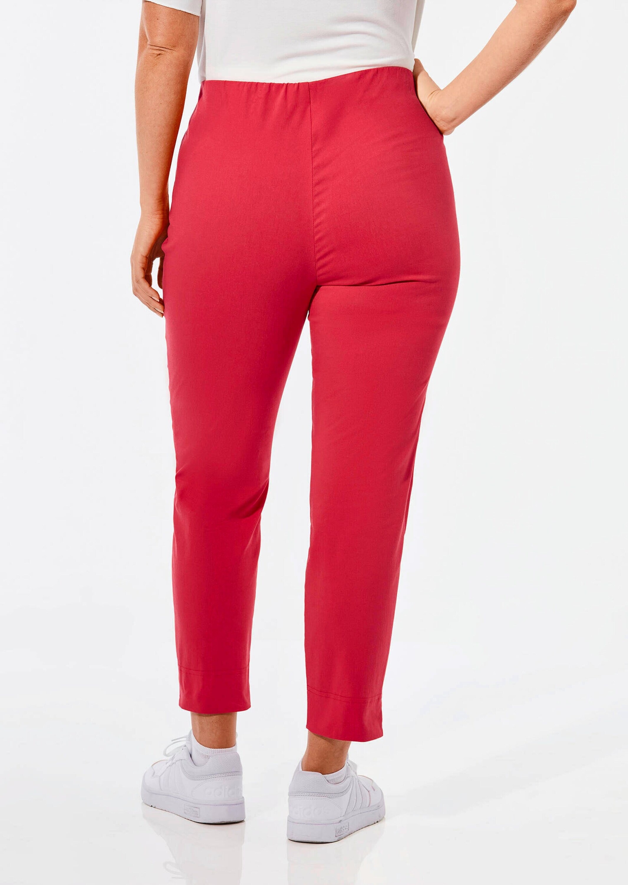 Goldner 7/8 Stretch Pants Women's Red 46 3