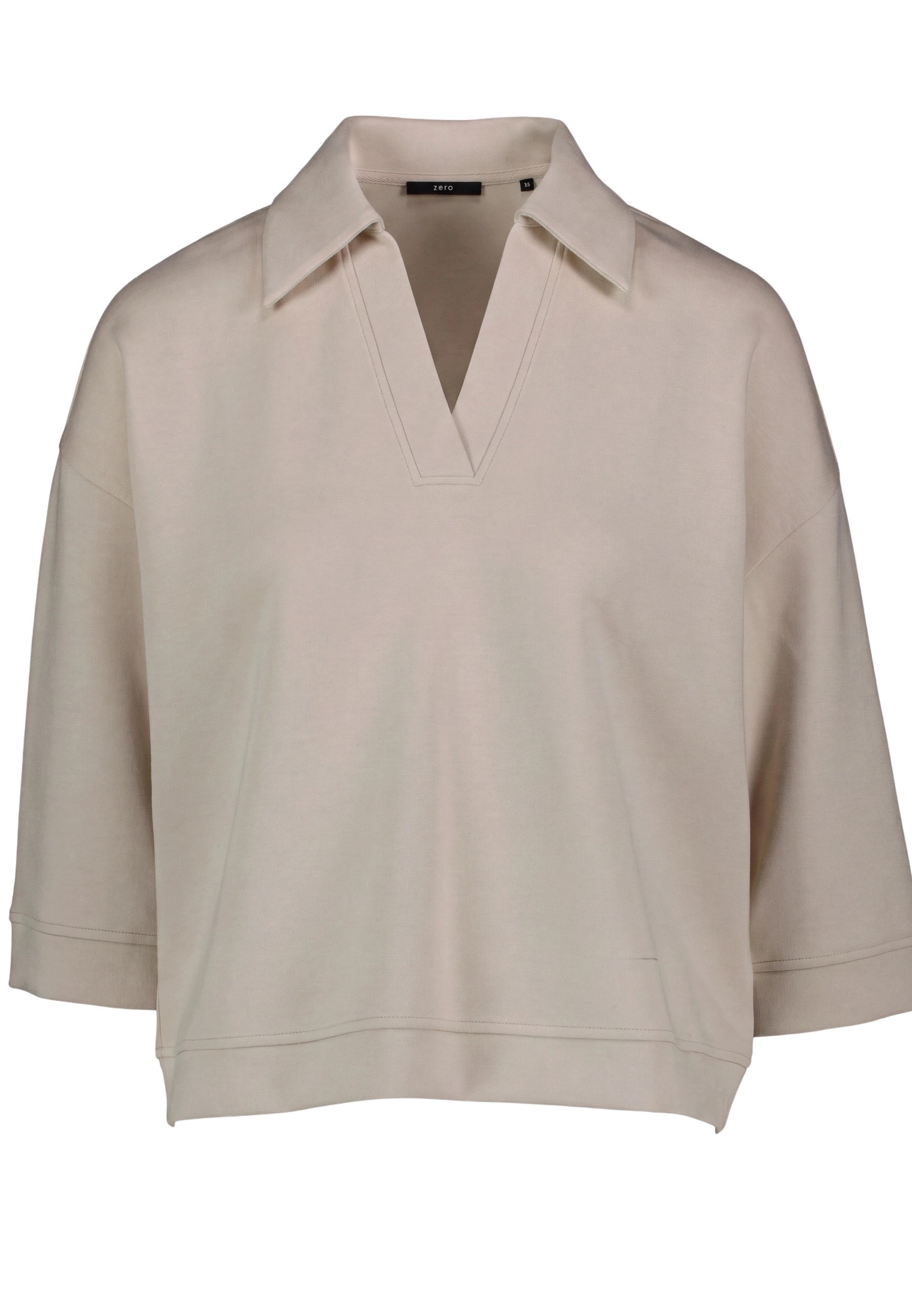 Zero Sweatshirt »Damen unifarben«, Material
