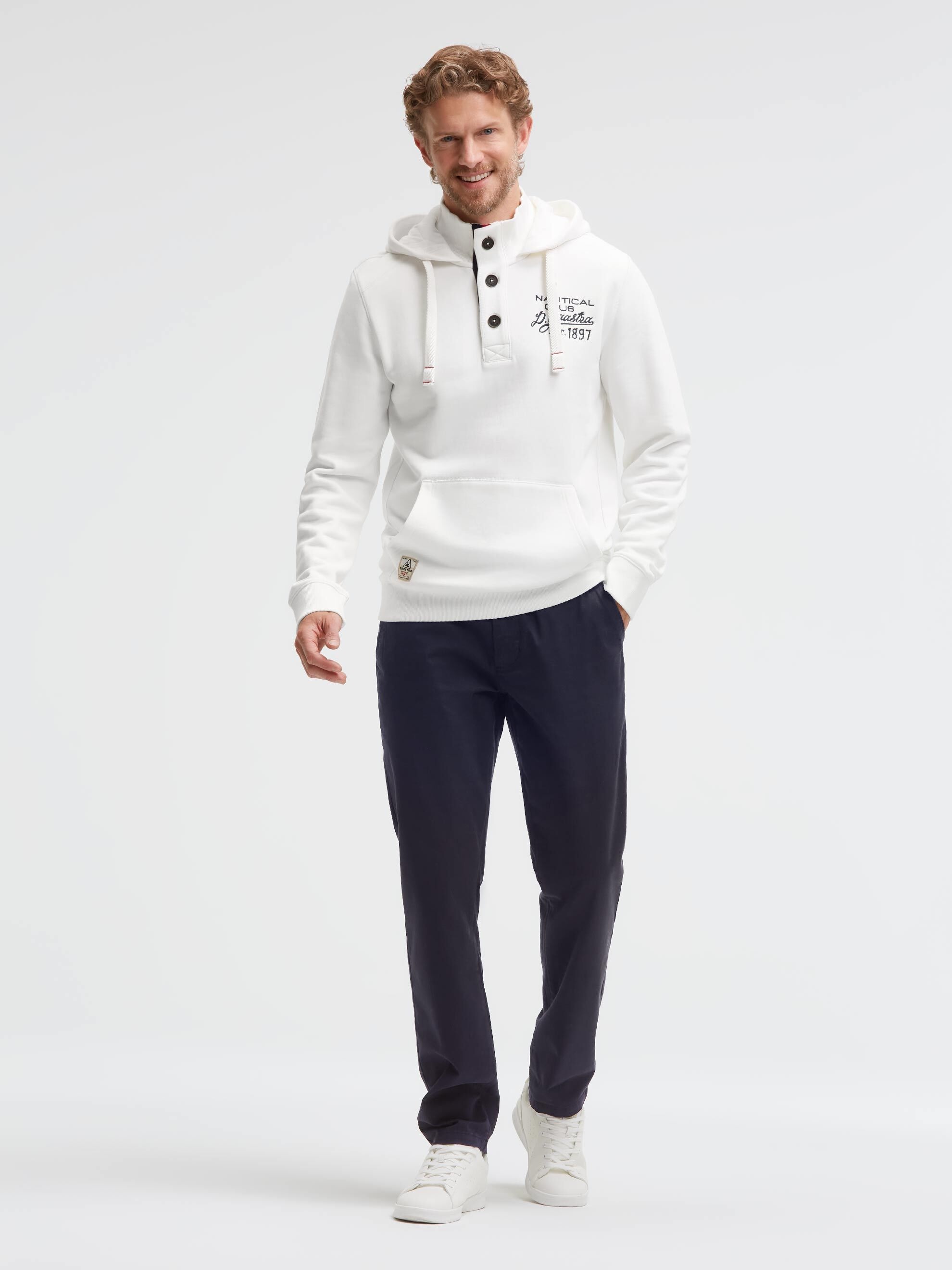 Gaastra Kapuzensweatshirt , mit Stehkragen
