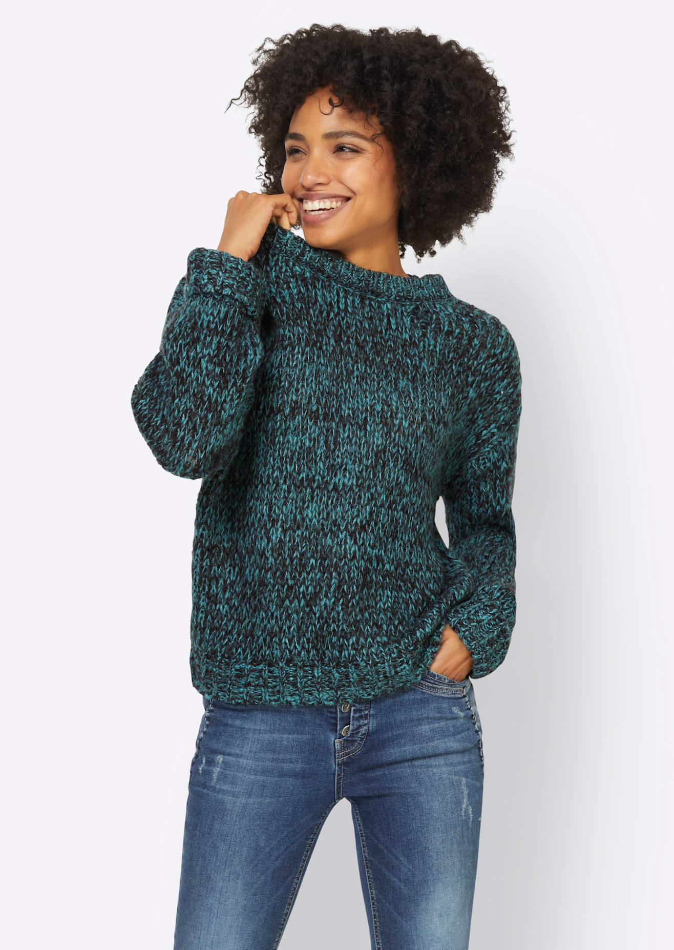 heine Rundhalspullover »Pullover«