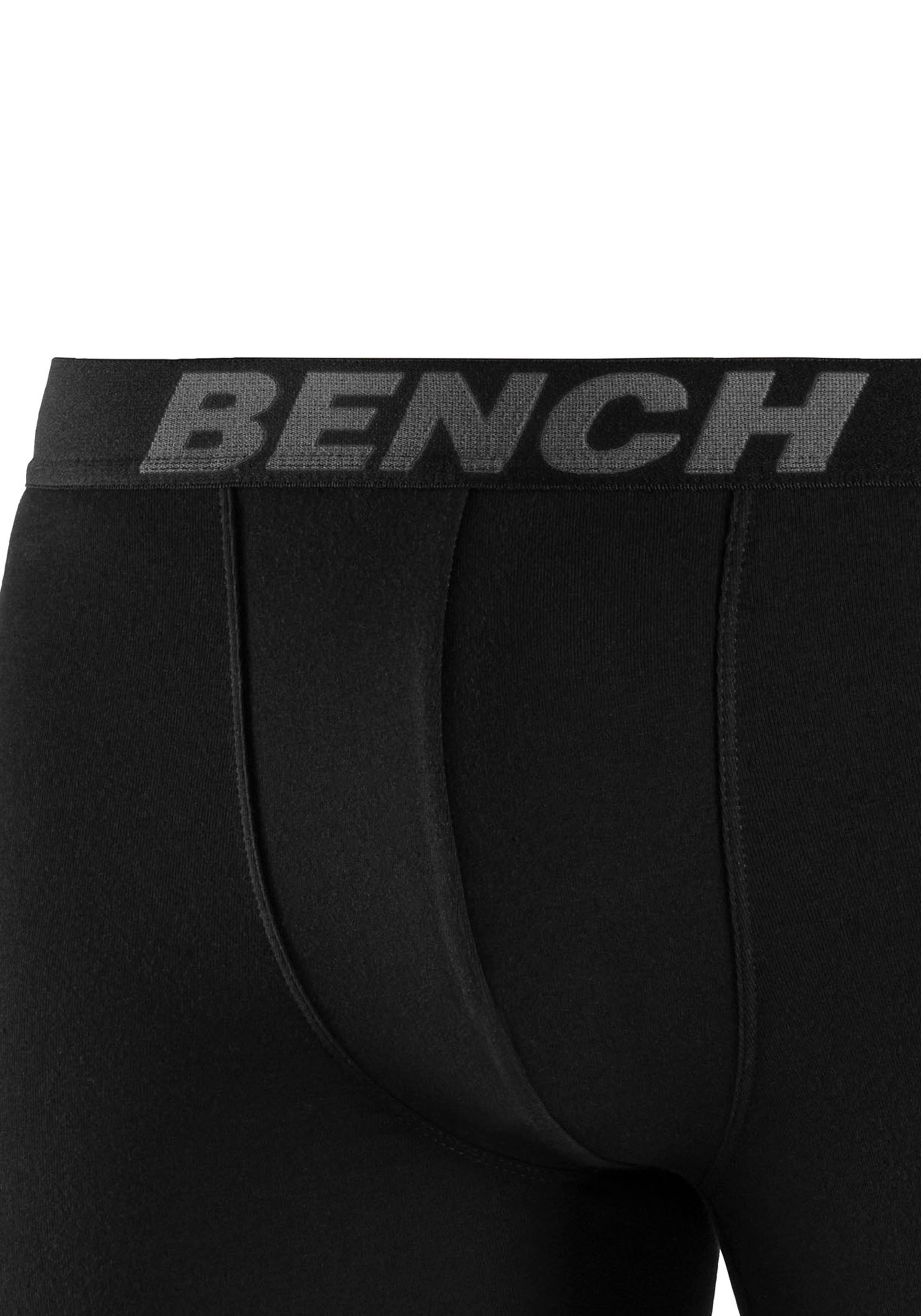 Bench. Boxer »Boxershorts für Herren«, (Packung, 4 St.), Unterhose mit längerer Beinform aus Baumwollmischung