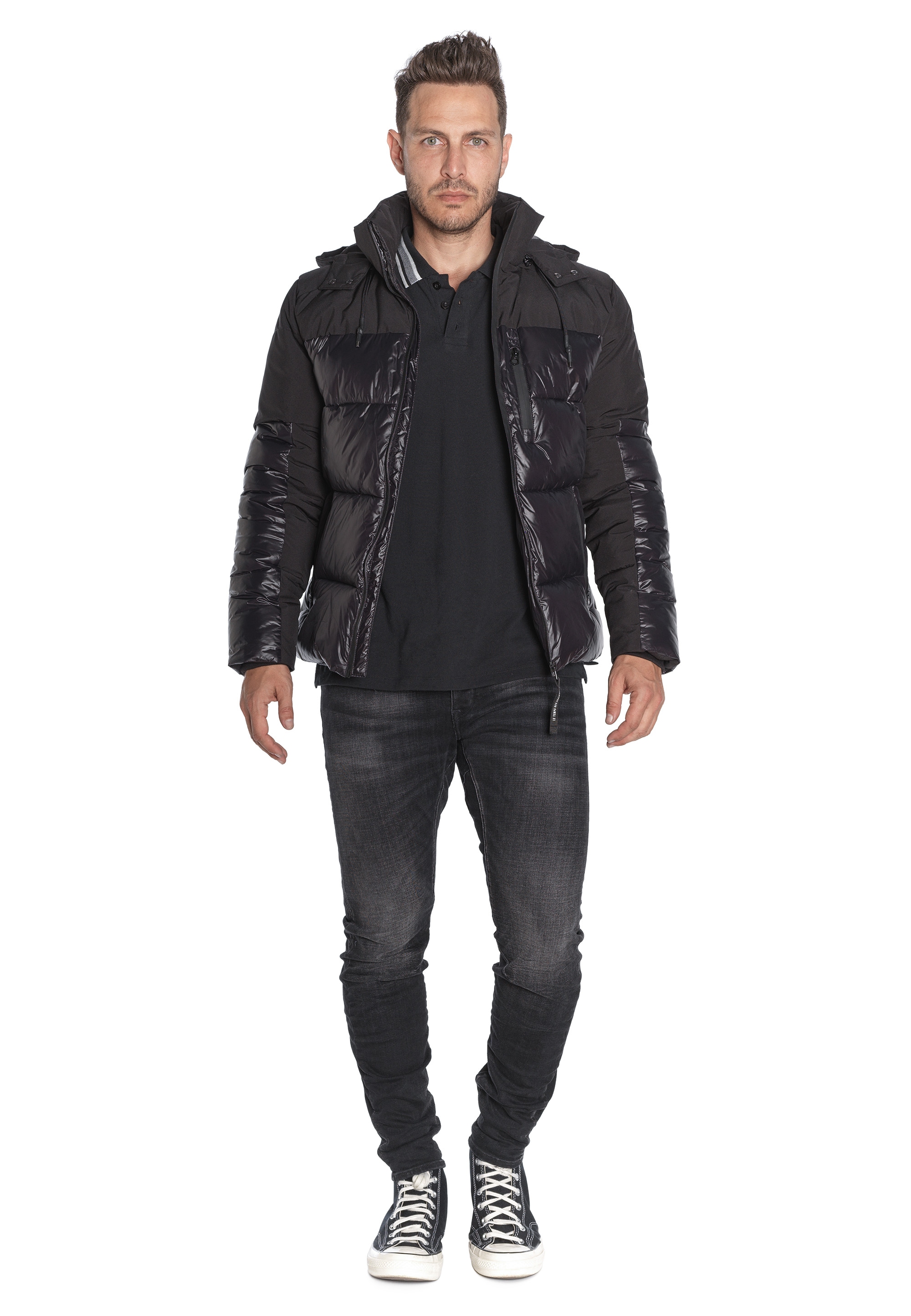 Le Temps Des Cerises Steppjacke »BARTOL« im glänzenden Design