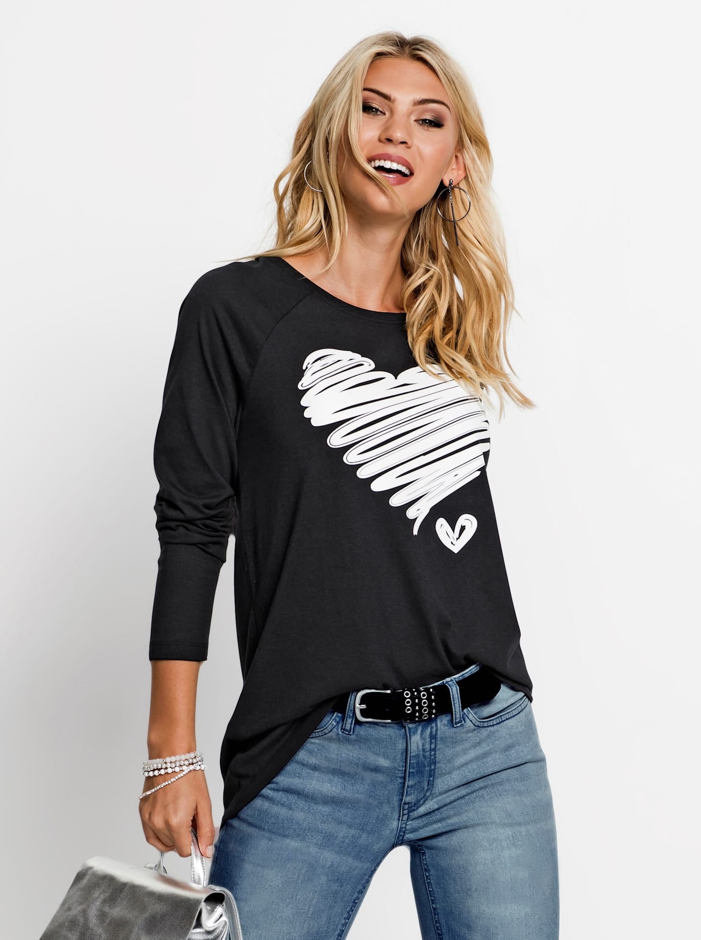 Inspirationen Langarmshirt "Shirt" 1 Stk. tlg. günstig online kaufen