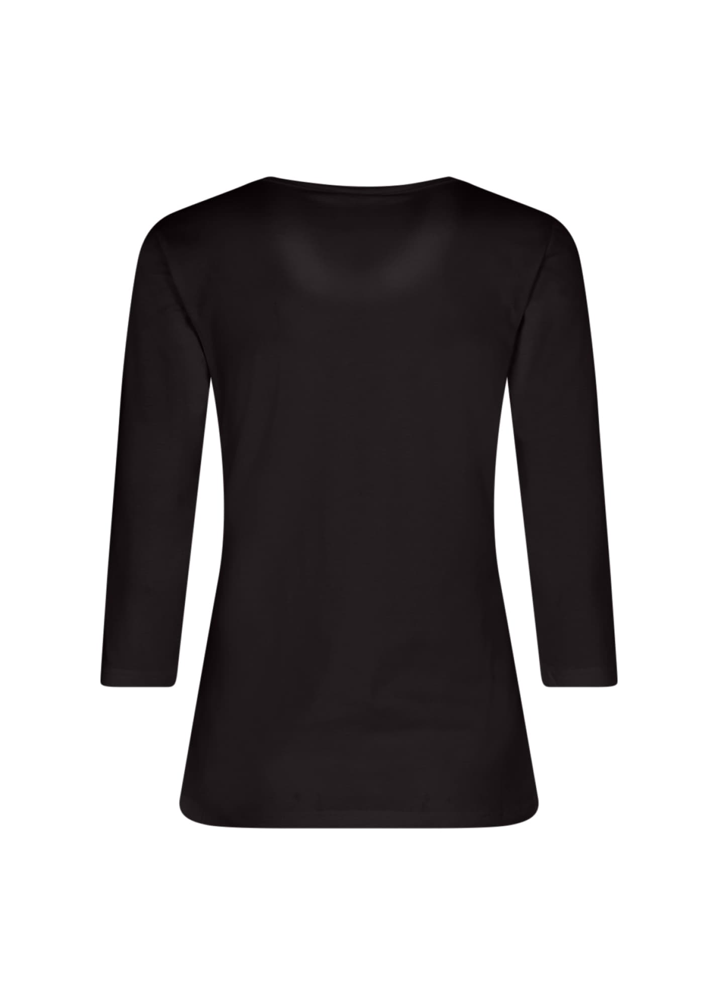 soyaconcept Rundhalsshirt »SC-PYLLE 175« aus Baumwollmischung, figurumspielende Passform, 3/4-Ärmel, unifarben