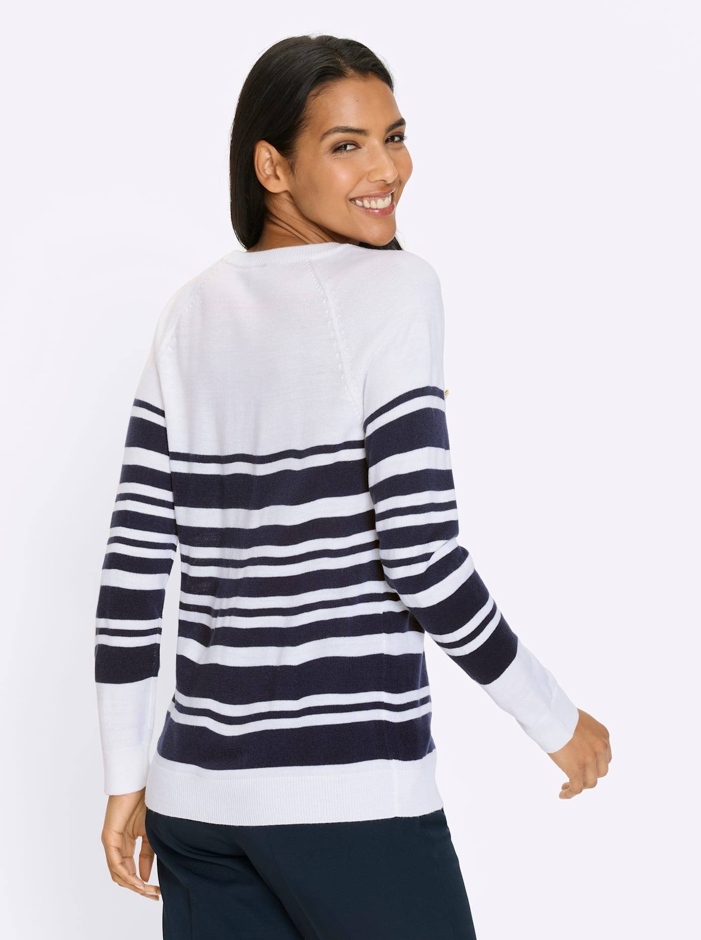 Classic Basics Streifenpullover "Ringel-Pullover" günstig online kaufen