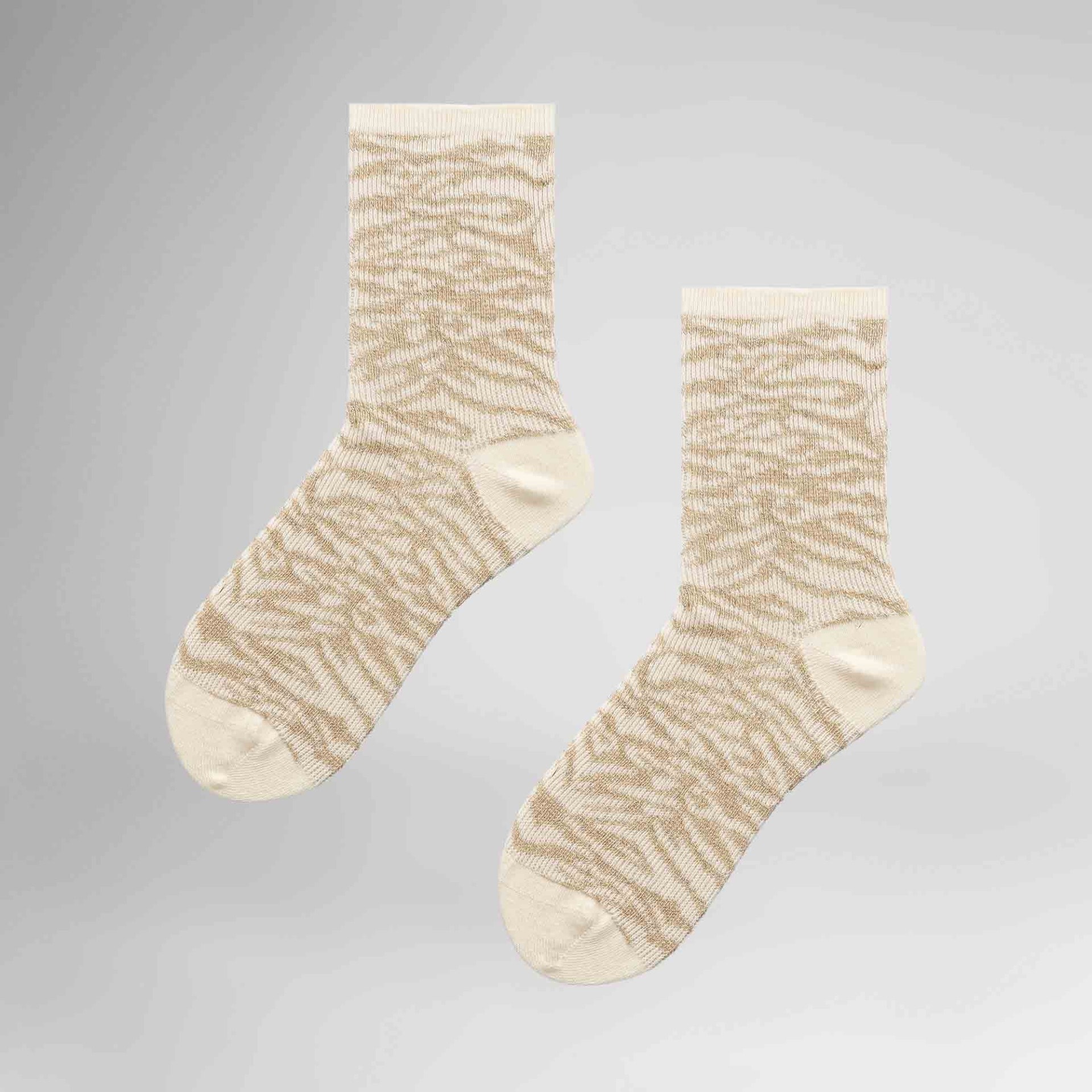 Hudson Socken "Socke Playful Tiger" Socken mit schimmerndem Tigermuster