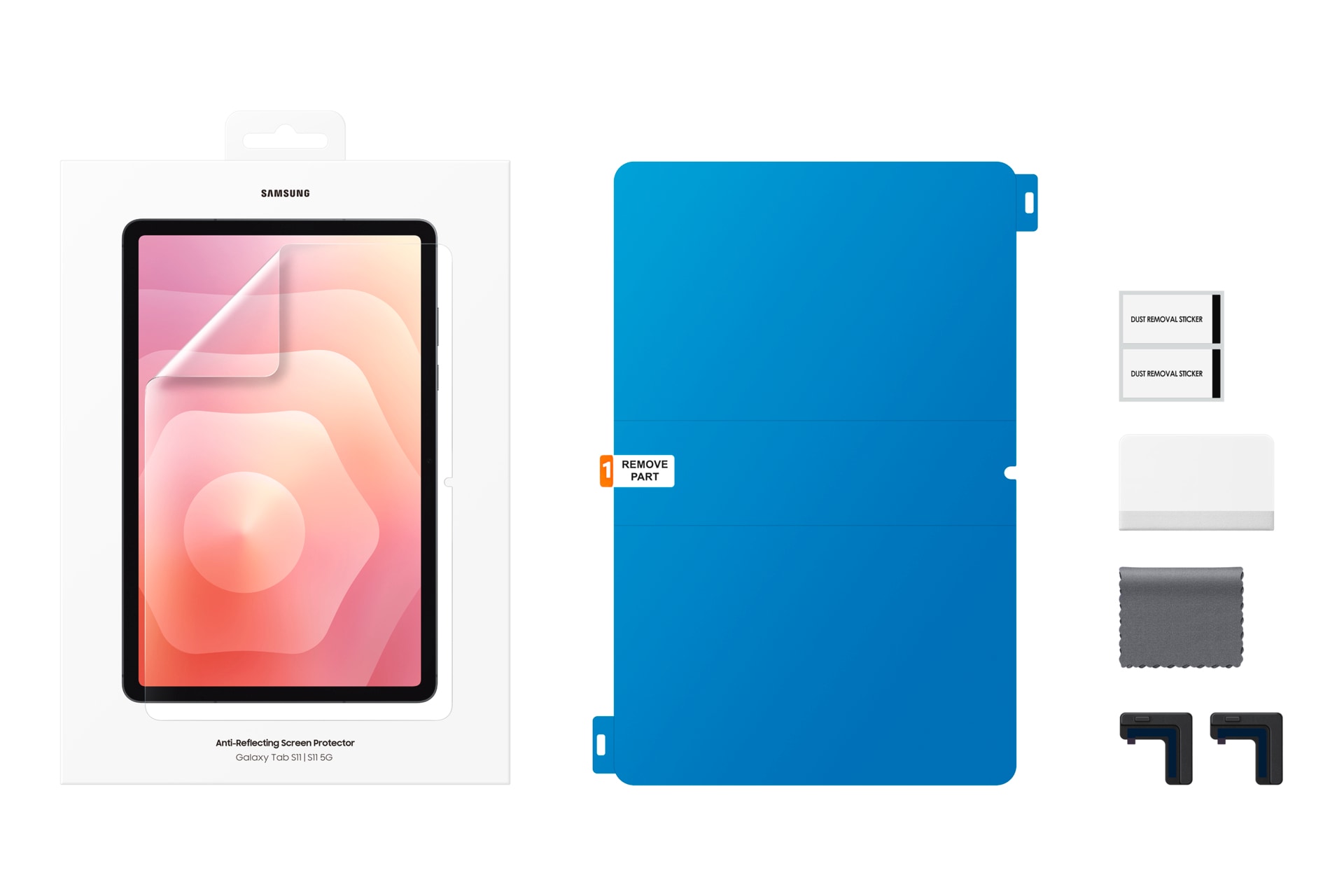 Samsung Displayschutzfolie »Anti-Reflecting Screen Protector«, für Samsung Galaxy Tab S11, Displayschutzfilm, Schutzfolie, Bildschirmschutz, kratz- & stoßfest
