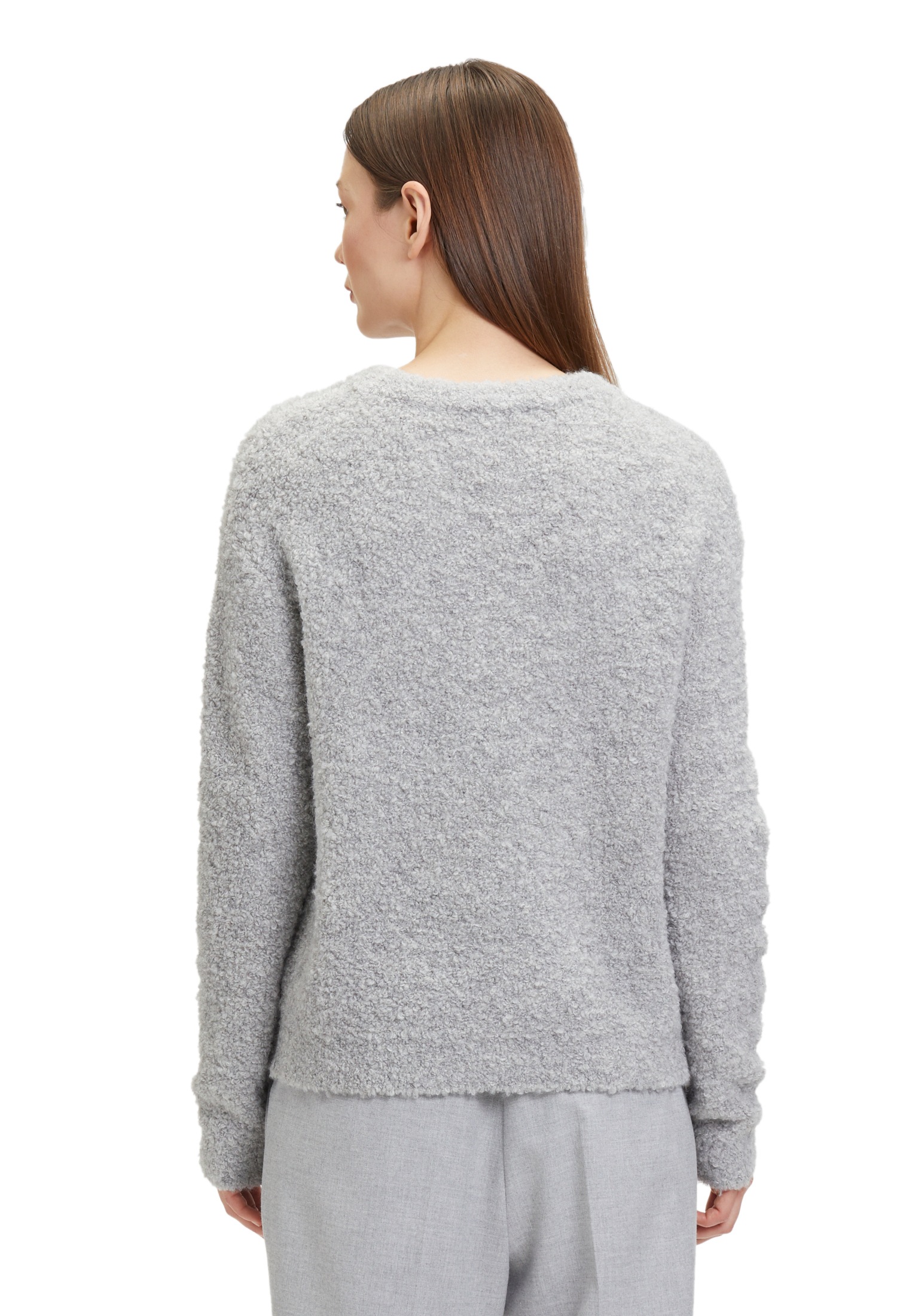 Betty&Co Strickpullover »Betty & Co Strickpullover mit Perlen«, (1 tlg.), Perlen