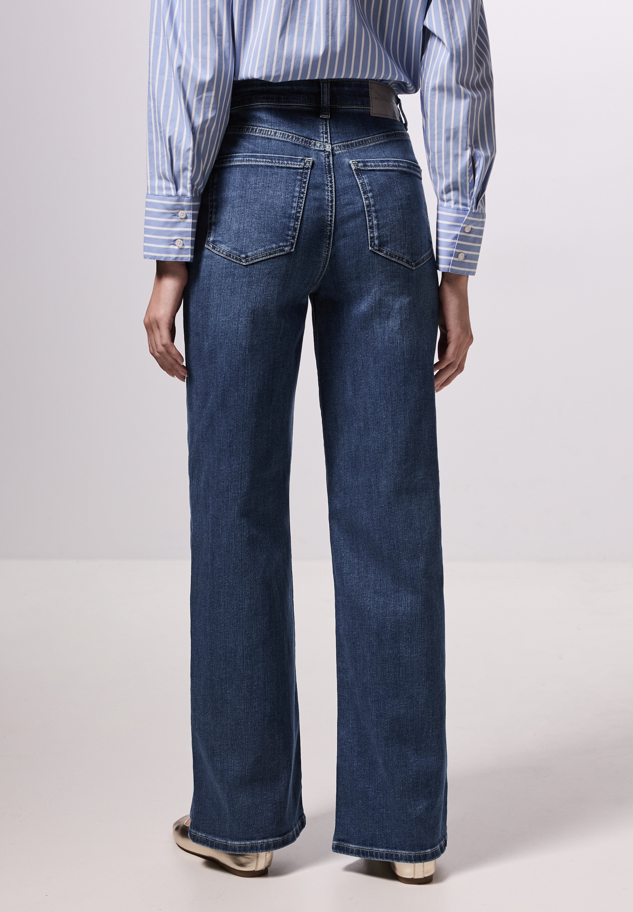 Loose-fit-Jeans, High Waist