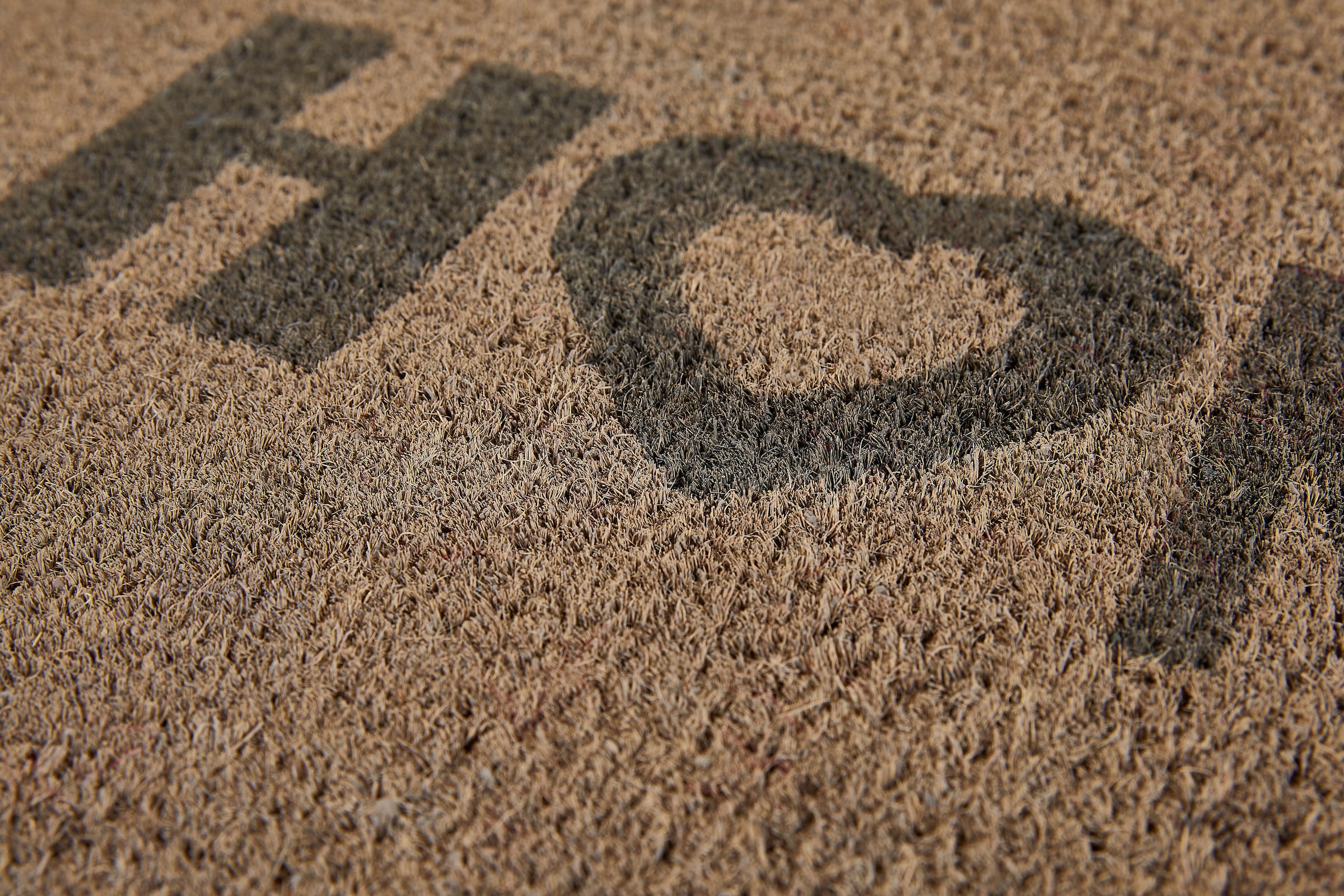 Andiamo Fußmatte »Kokos Home Heart«, rechteckig, 15 mm Höhe, Schmutzfangmatte, Kokosmatte, mit Spruch, In- und Outdoor geeignet