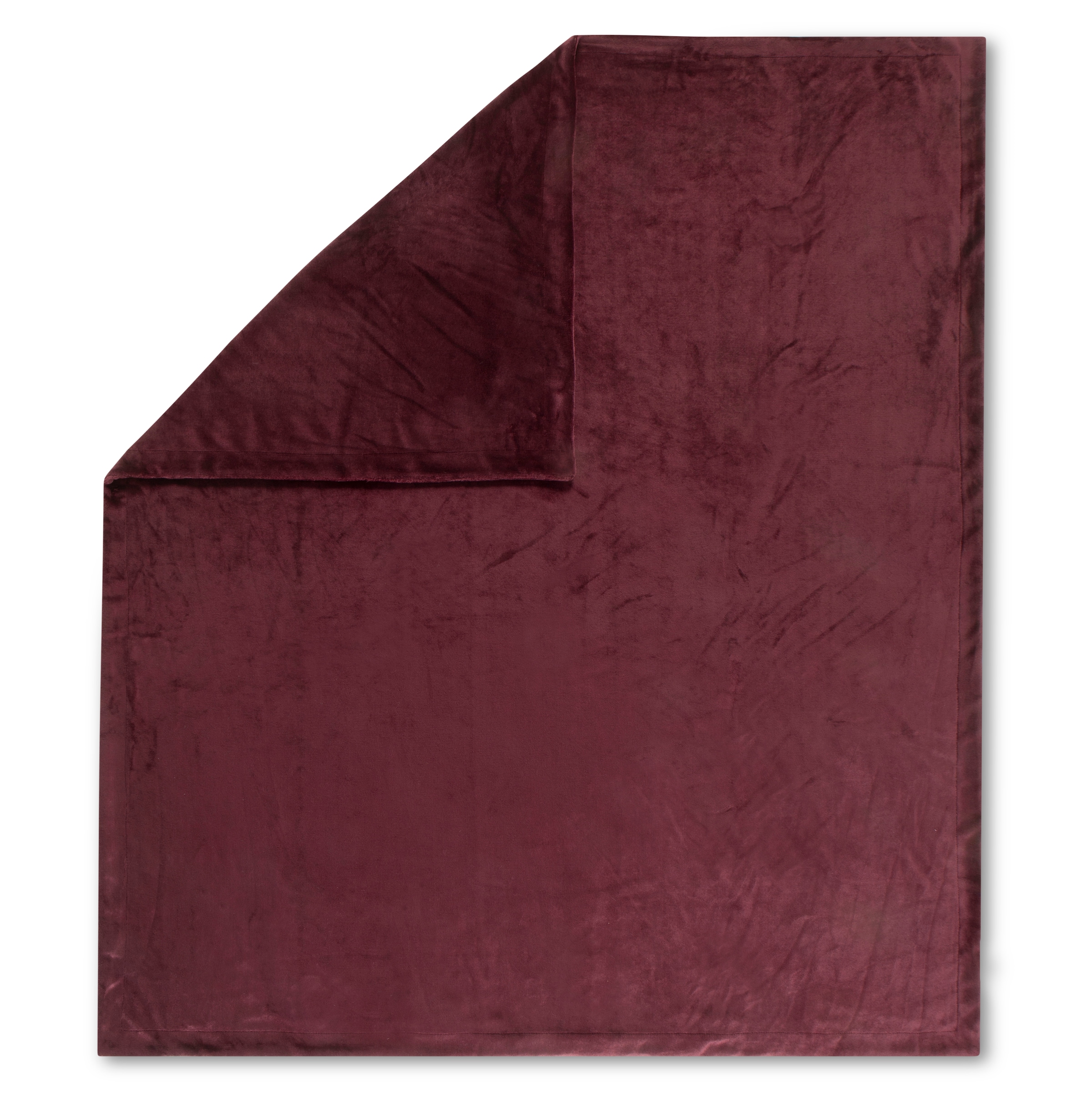 hip Plaid »Uni«, Super Weich, Kuscheldecke, Wohndecke, 160x180 cm, Unifarben Dunkelblau