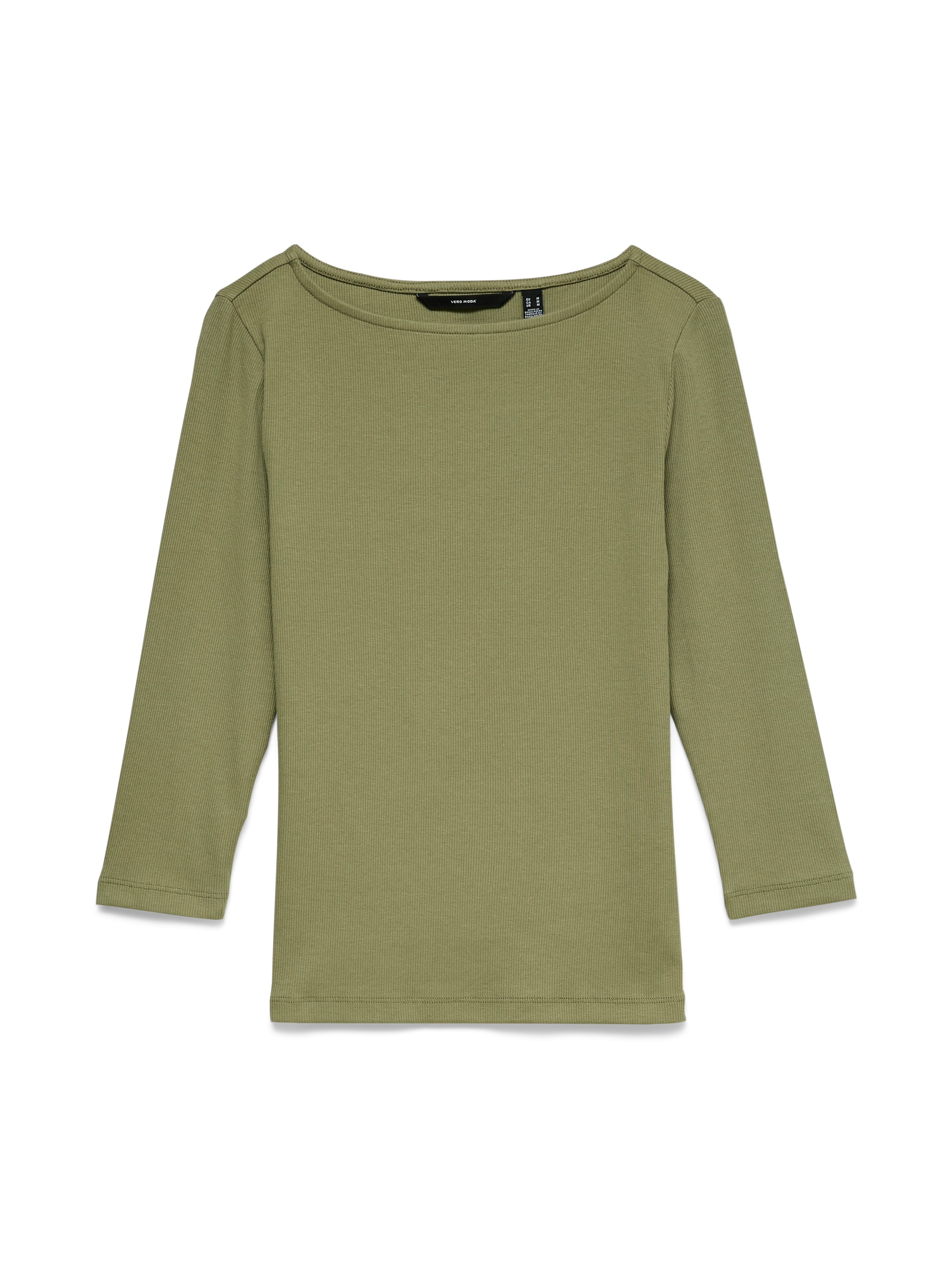 Vero Moda T-Shirt "VMCHLOE PANDA 3/4 BOATNECK TOP JRS" Baumwollmischung, slim fit