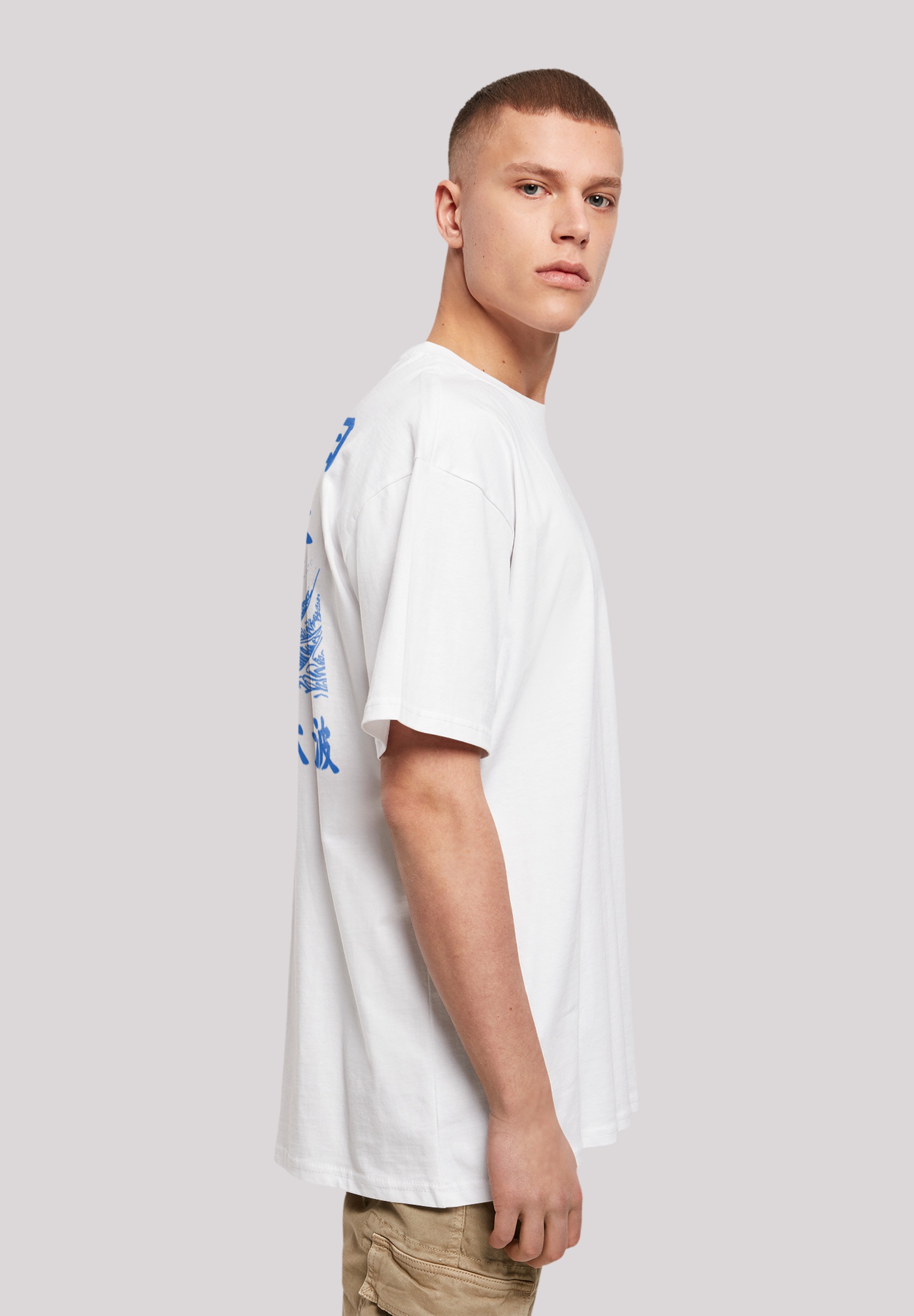 F4NT4STIC T-Shirt »Kanagawa Welle«, Print
