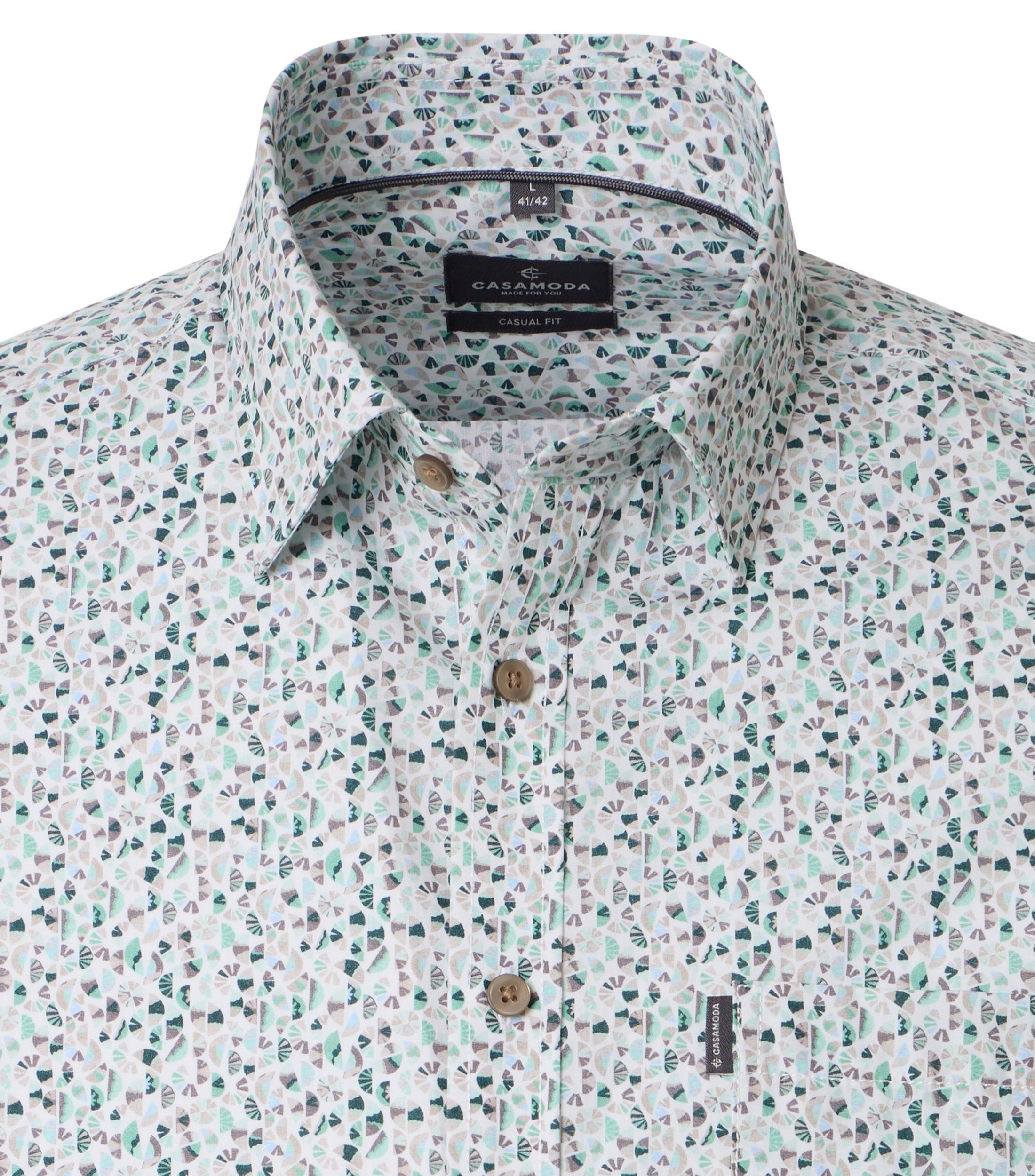 CASAMODA Langarmhemd »CASAMODA Freizeithemd Print«
