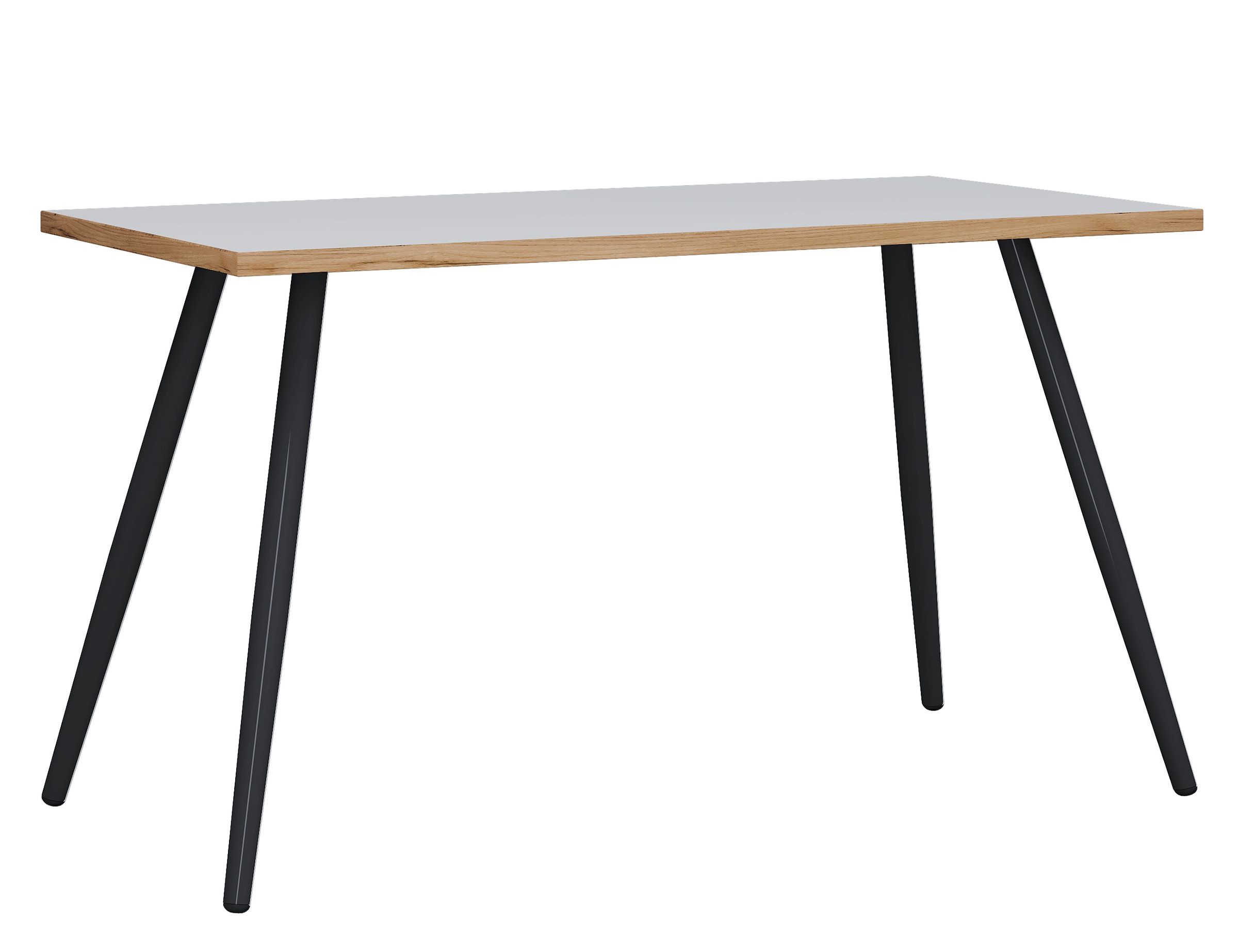 VCM Schreibtisch »VCM Schreibtisch Computertisch Bürotisch Skandanivischer Retro Look Salia 138x80 cm«, (Salia)