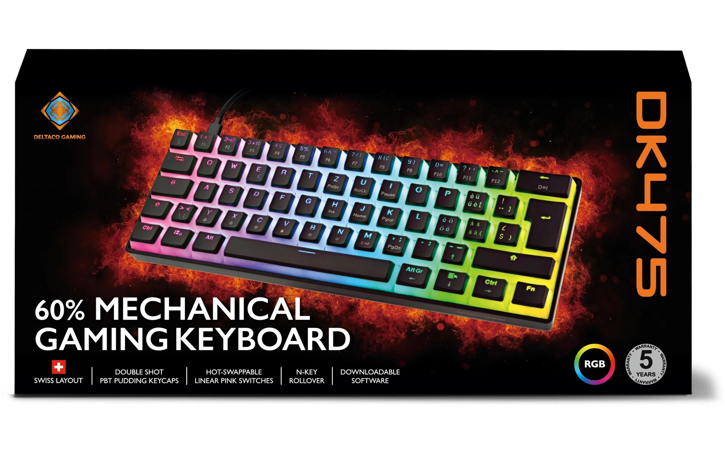 DELTACO Gaming-Tastatur »GAM-075V2-CH« ()