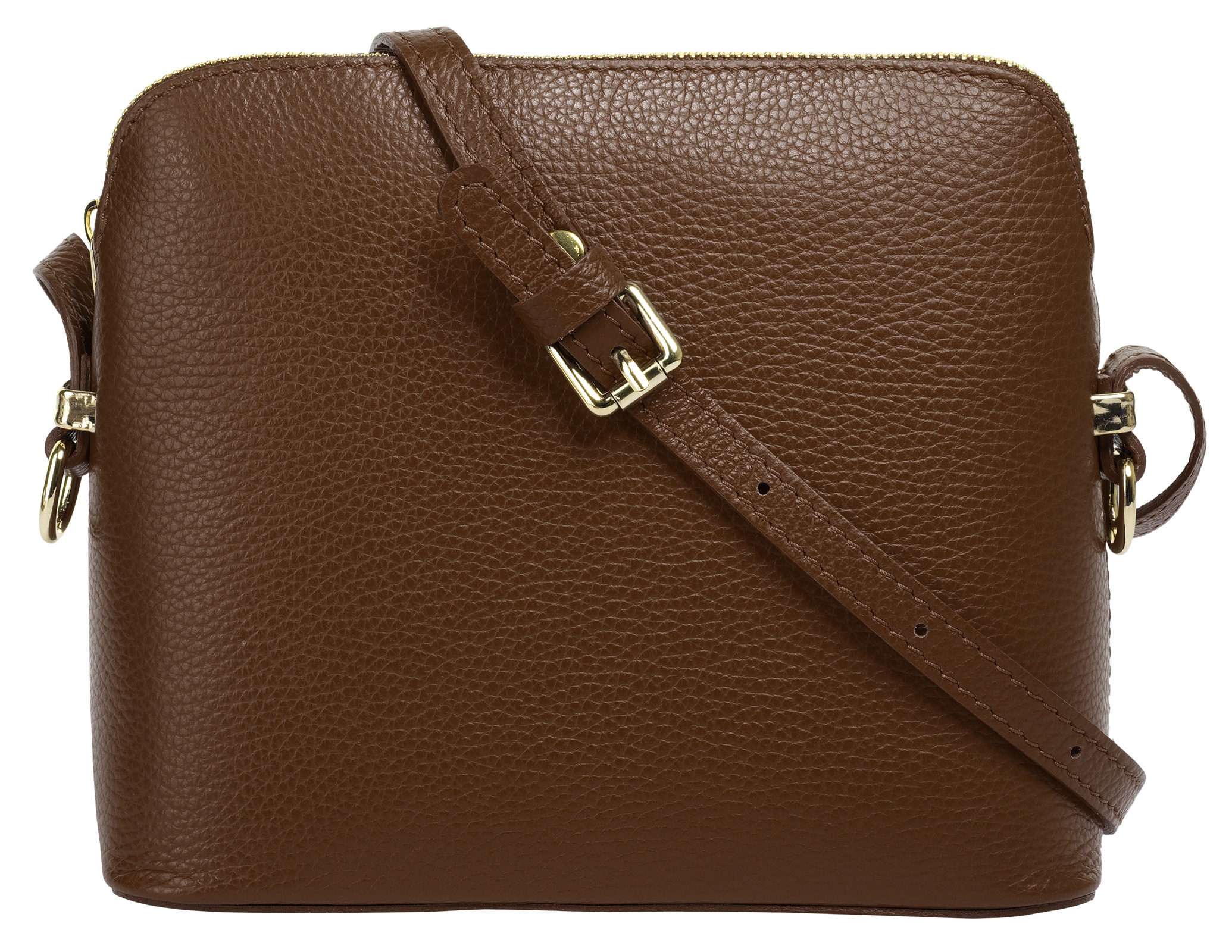 Cluty Umhängetasche, echt Leder, Made in Italy kaufen
