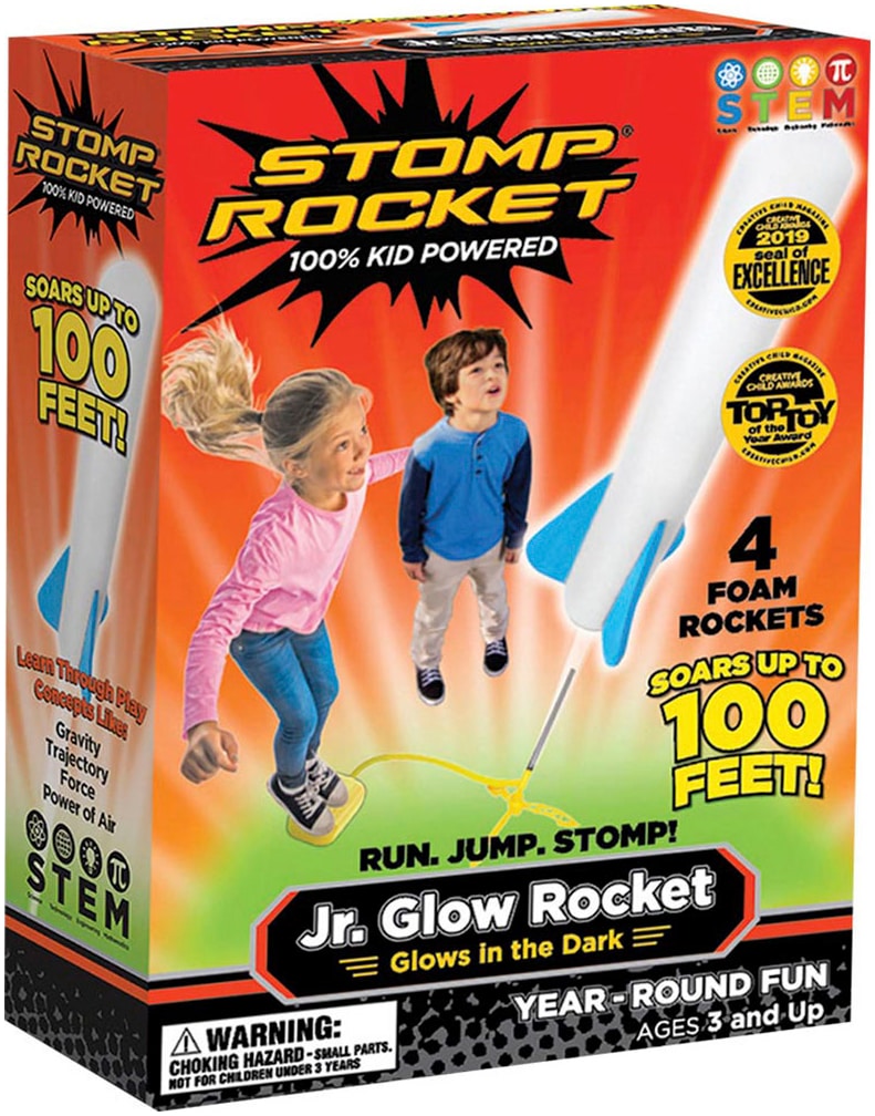 Stomp Rocket Spiel »Jr. Glow Rocket - Glows in the Dark«