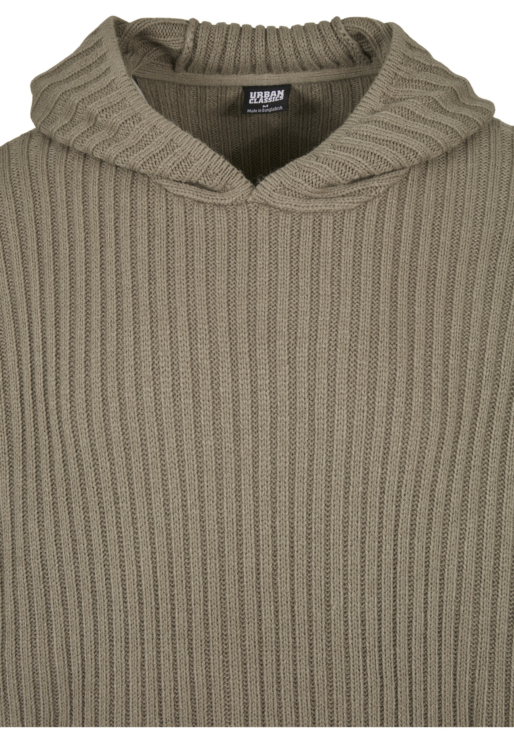 URBAN CLASSICS Kapuzenpullover »Urban Classics Herren Knitted Hoody« 1 Stk.