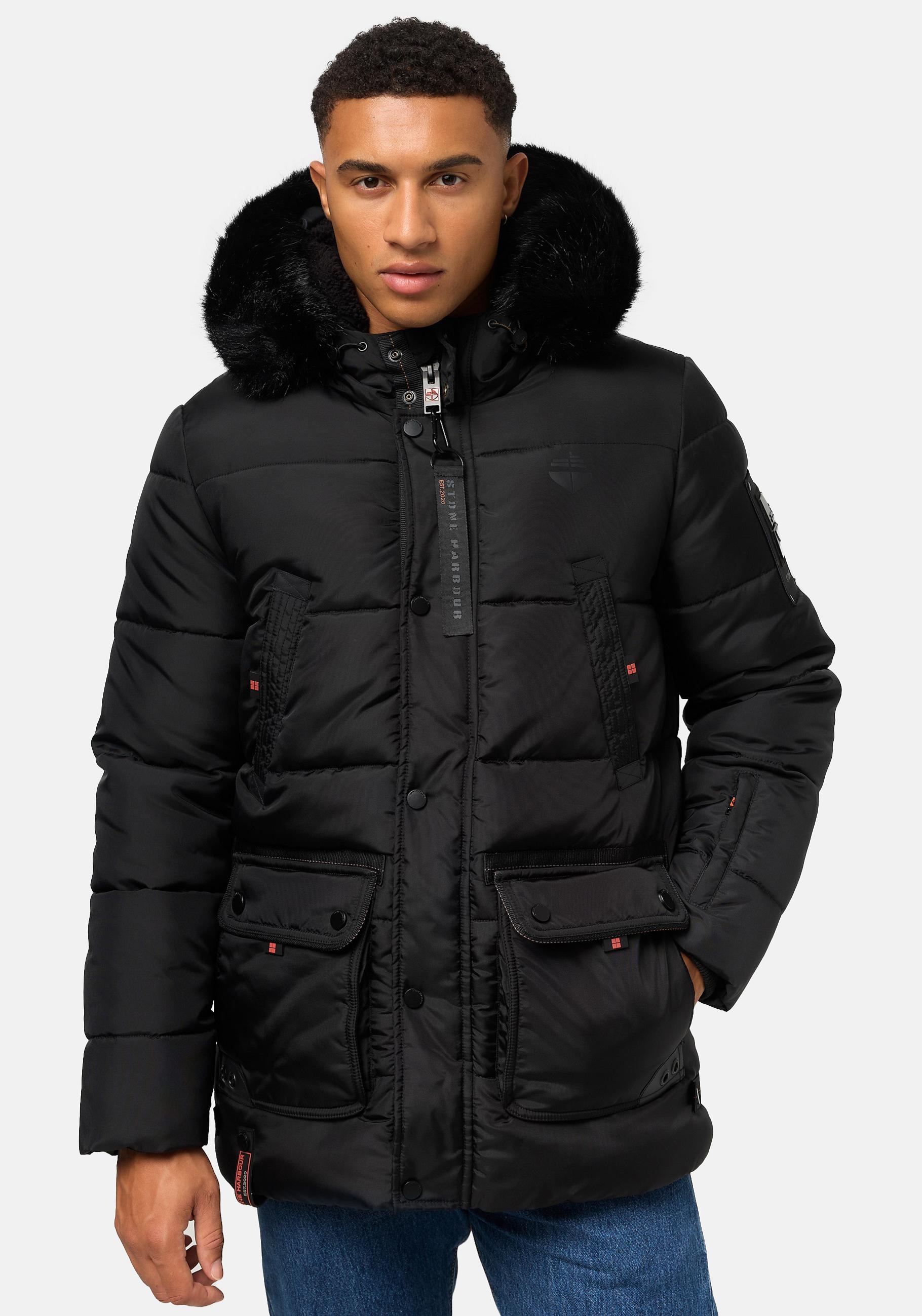 Stone Harbour Steppjacke "Mironoo", mit Kapuze, stylische Outdoorjacke mit günstig online kaufen