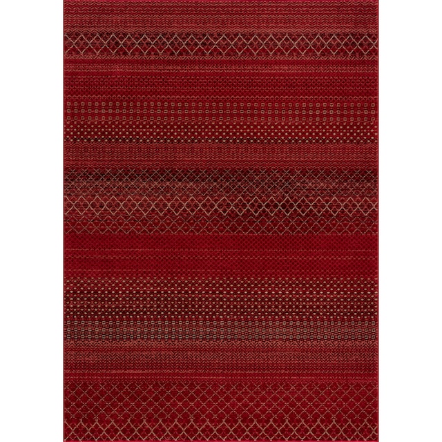 Timbers Teppich »Wisconsin«, rechteckig, Boho-Look, Berber-Optik, Rauten- Design | BAUR