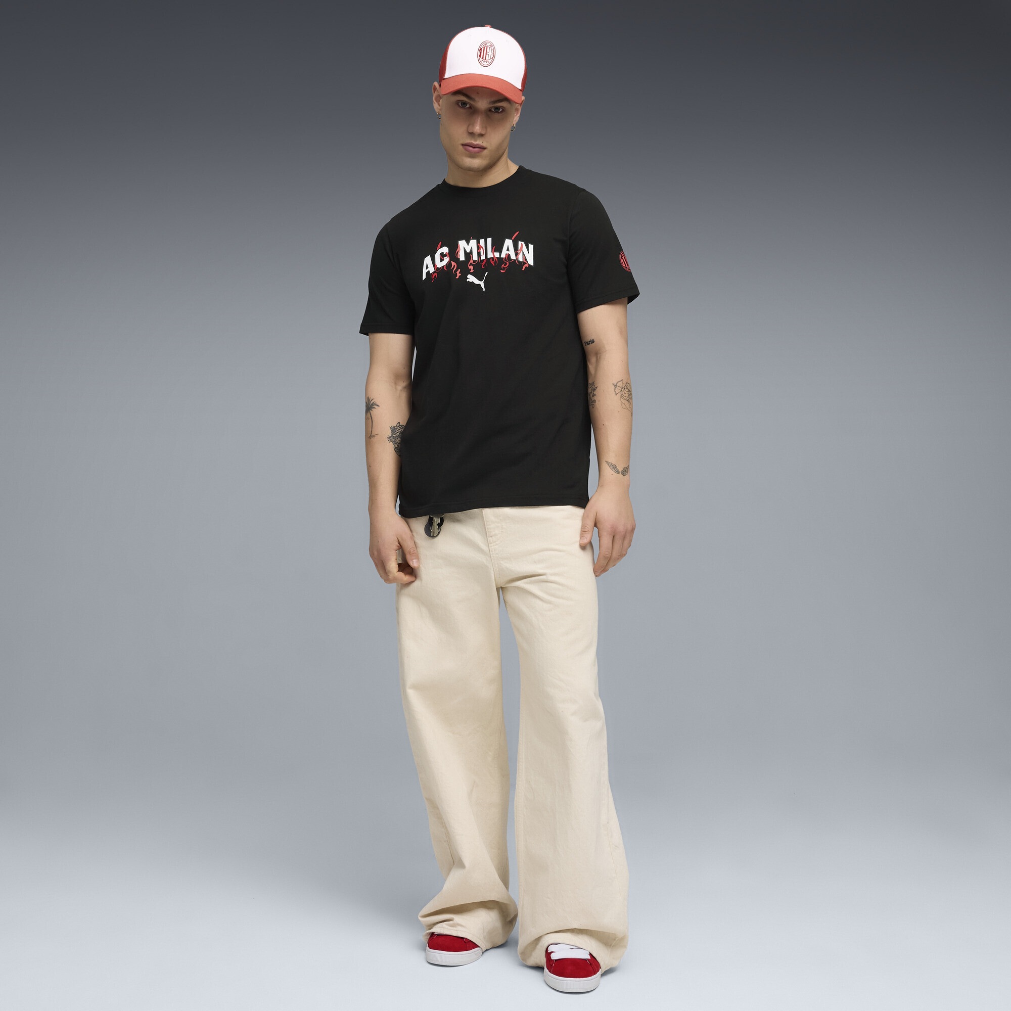 PUMA T-Shirt »AC Milan FtblCulture T-Shirt Herren«