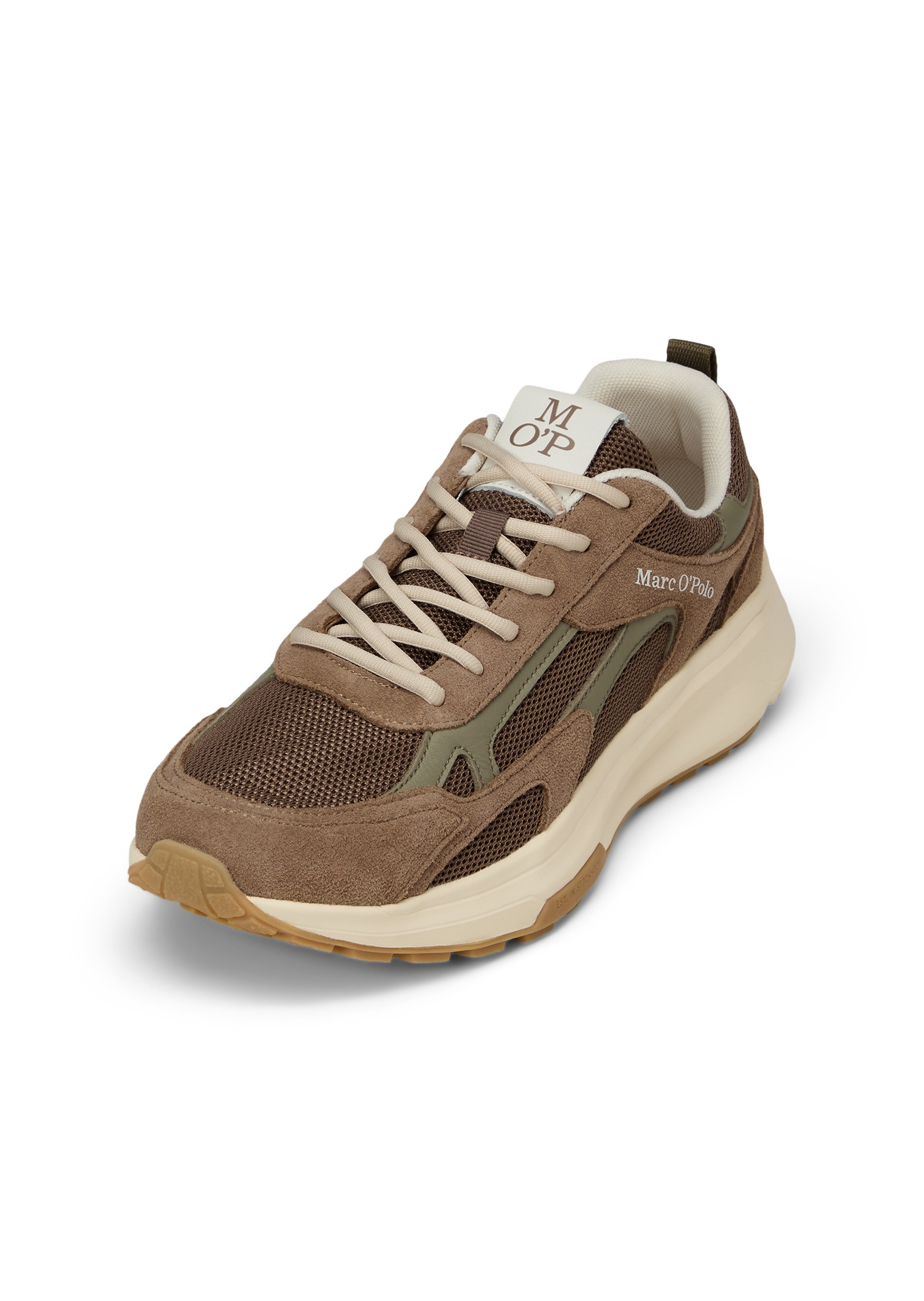 Marc OPolo Sneaker "aus Rindleder und Mesh" günstig online kaufen