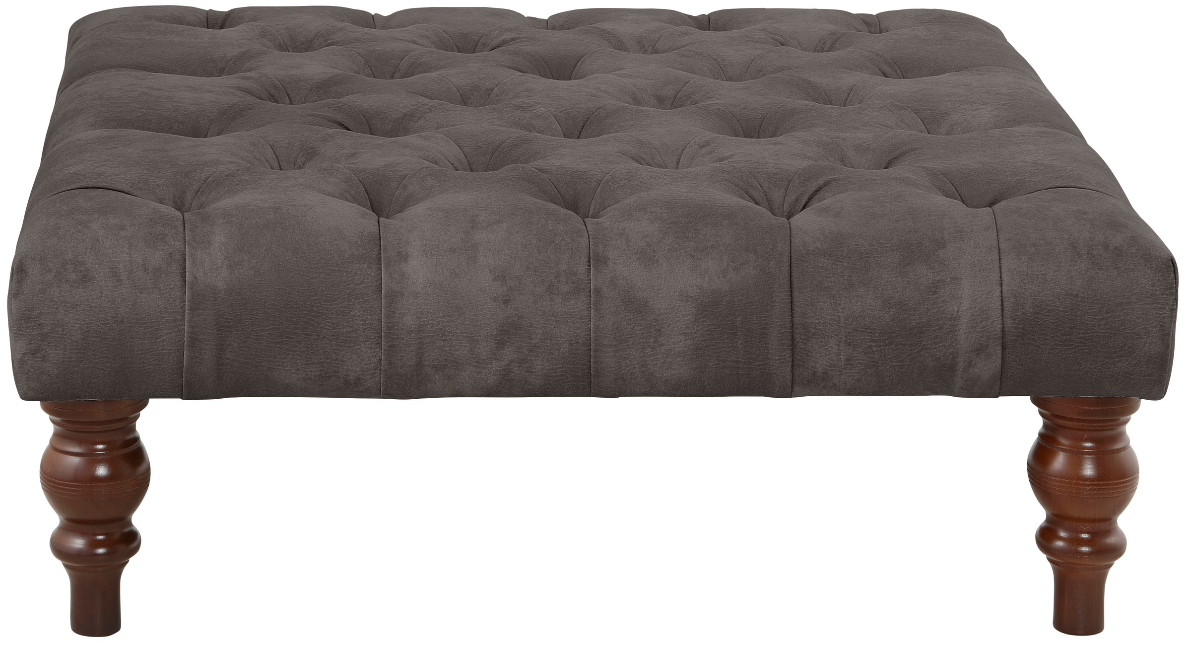 Home affaire Polsterhocker »Chesterfield« mit Knopfheftung , auch in Leder