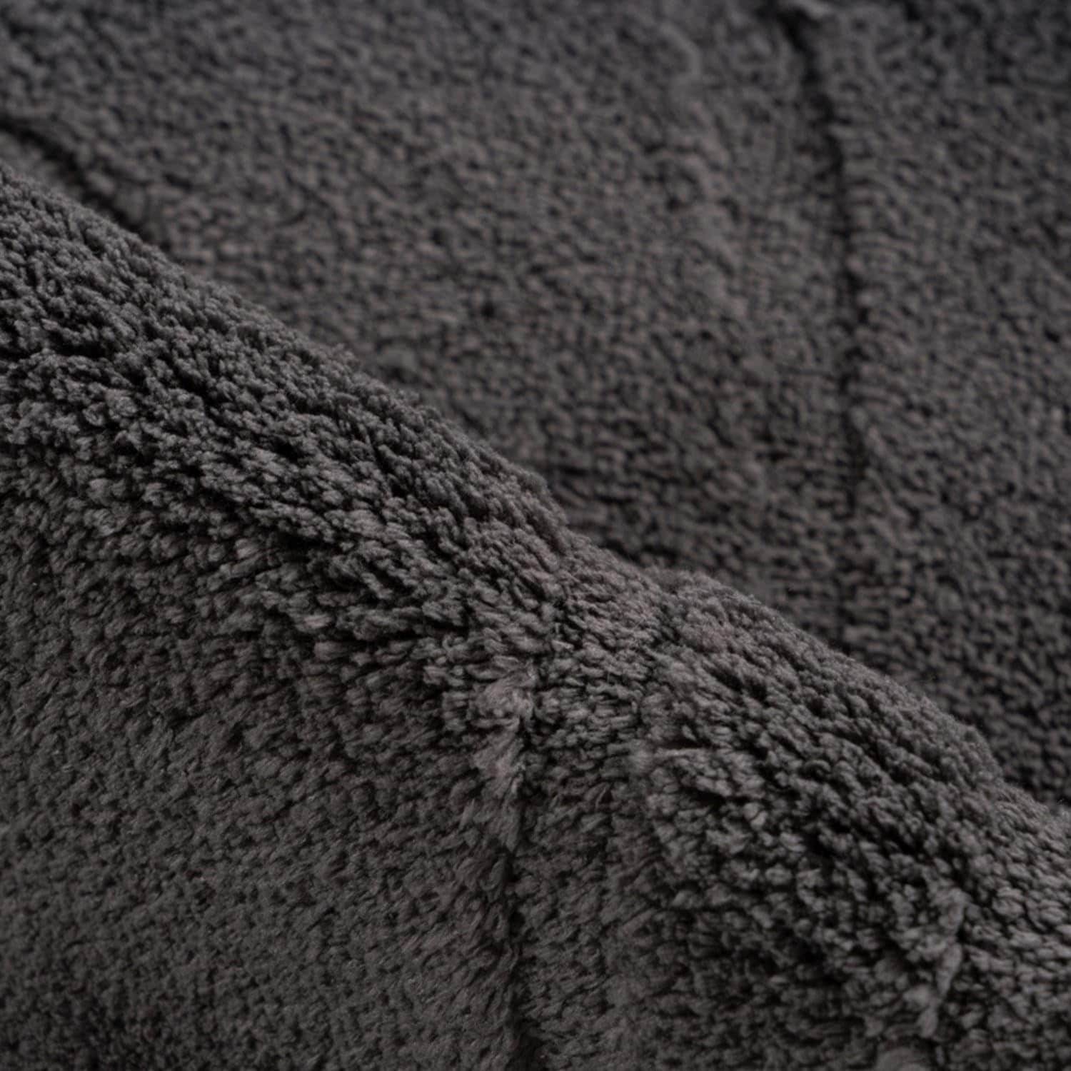 Carpet City Badematte »BAT400,  Badteppich uni« Höhe 11 mm rutschhemmend beschichtet fußbodenheizungsgeeignet Teppich Badezimmer, Badvorleger, Anti-Rutsch, Waschbar, Duschmatte