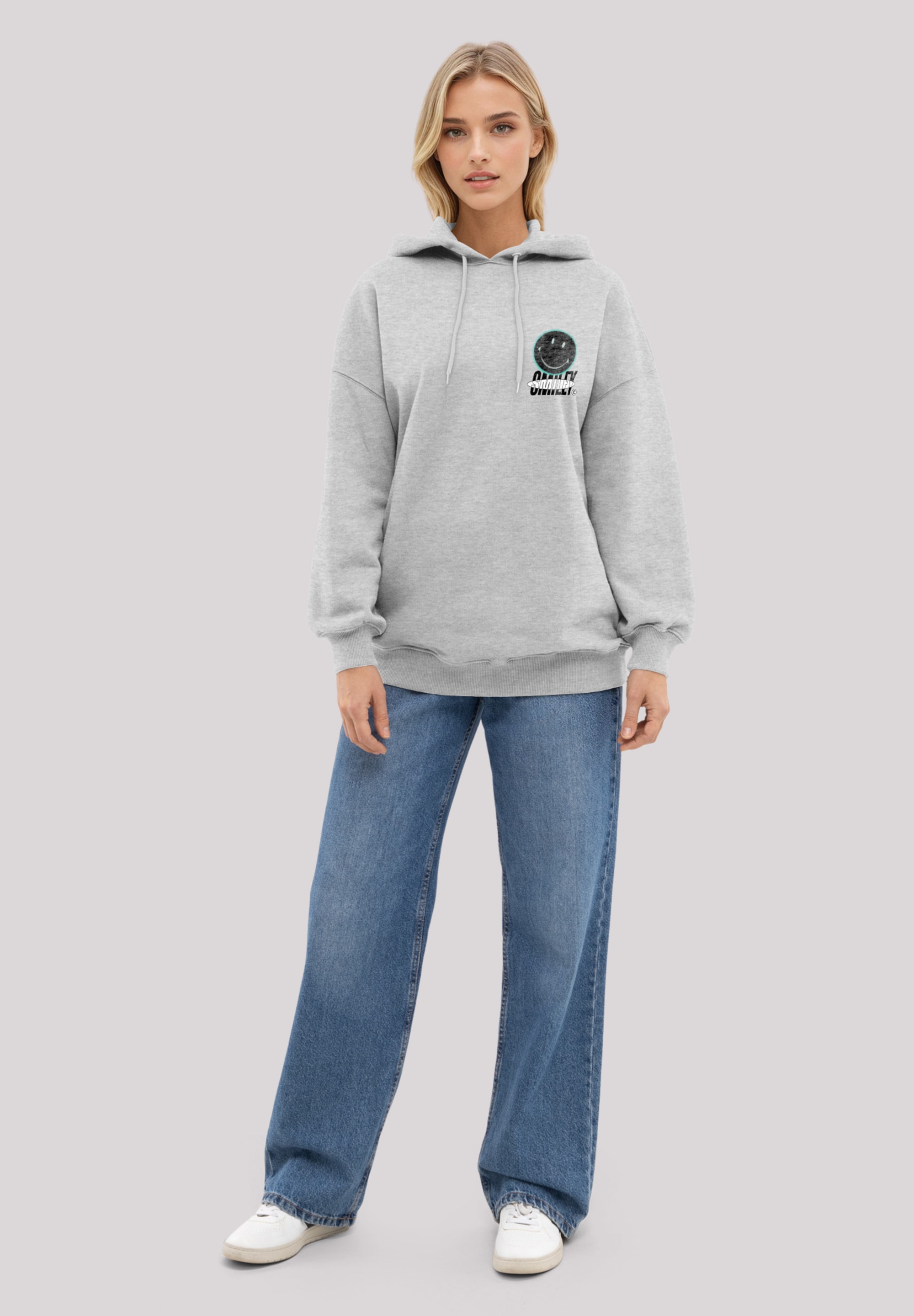 F4NT4STIC Kapuzenpullover »Smiley Originals The Happy Collective Streetwear«, Premium Qualität