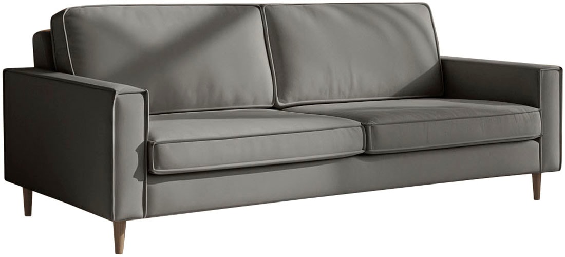 Home affaire 3-Sitzer "Pinto Skandi, 206 cm, Chenille, Struktur" günstig online kaufen