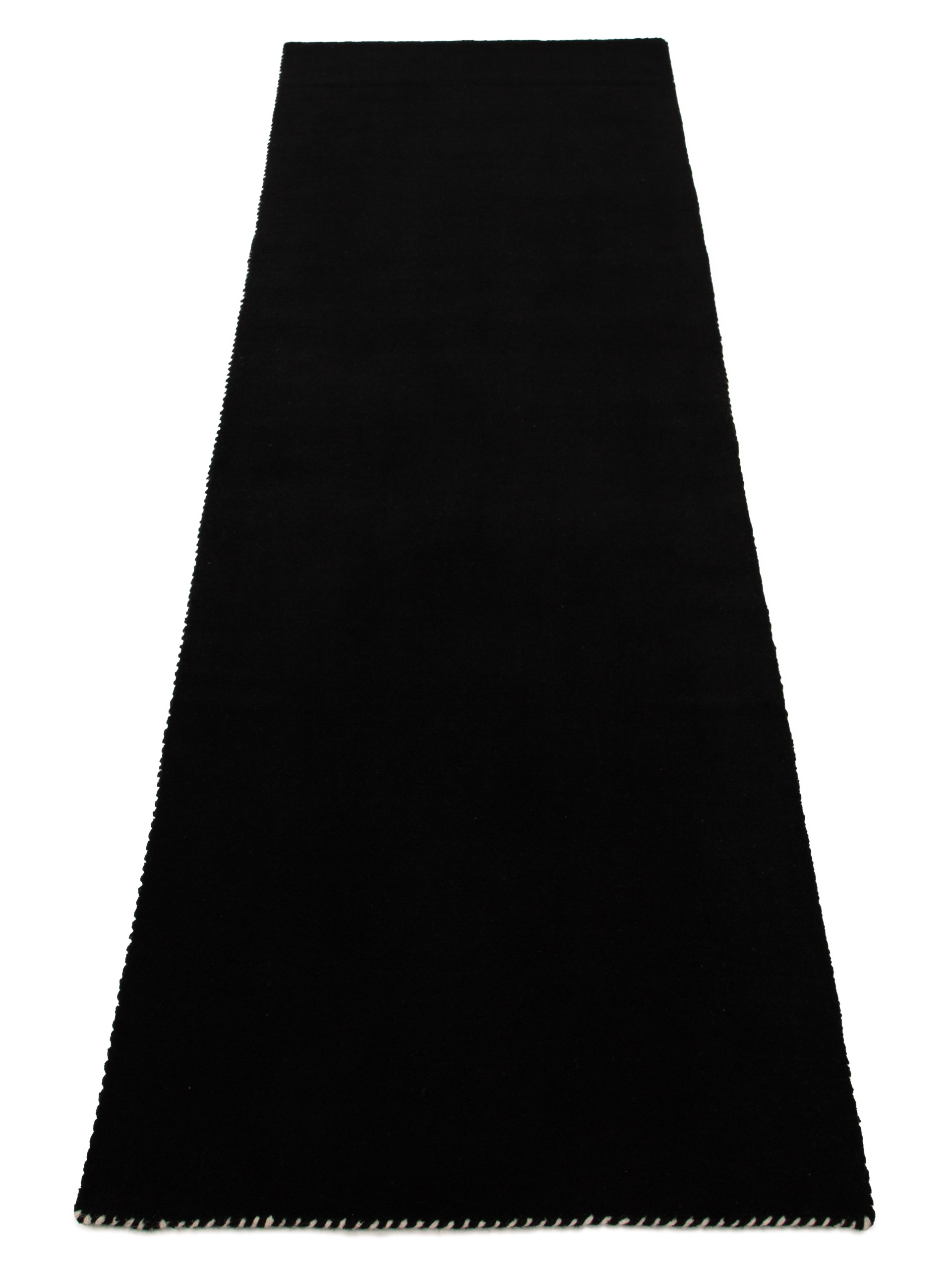 carpetfine Wollteppich "Gabbeh Lola Uni" rechteckig 14 mm Höhe mit natürlic günstig online kaufen