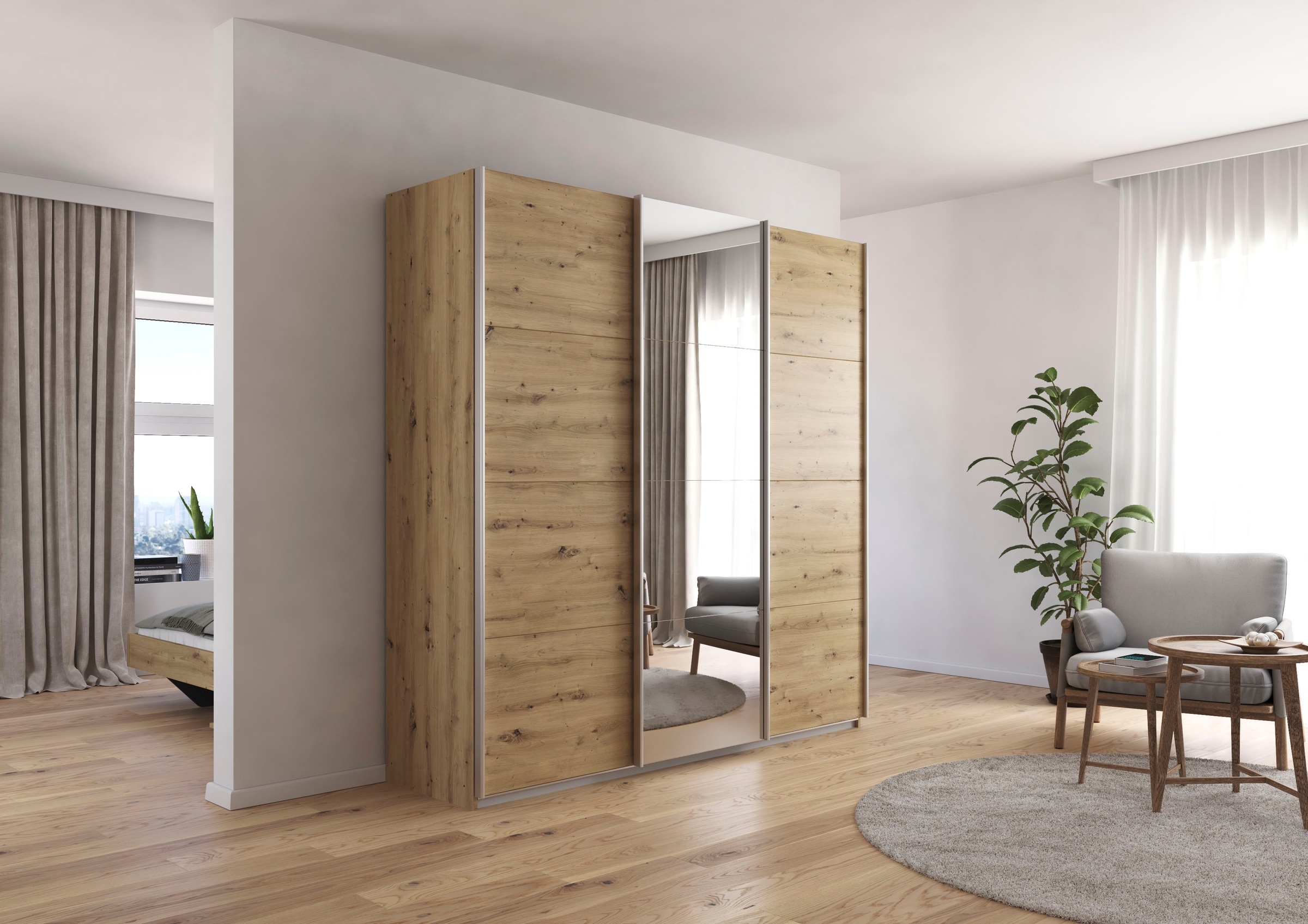 rauch Schwebetürenschrank "Kleiderschrank Schrank Garderobe Schlafzimmersch günstig online kaufen