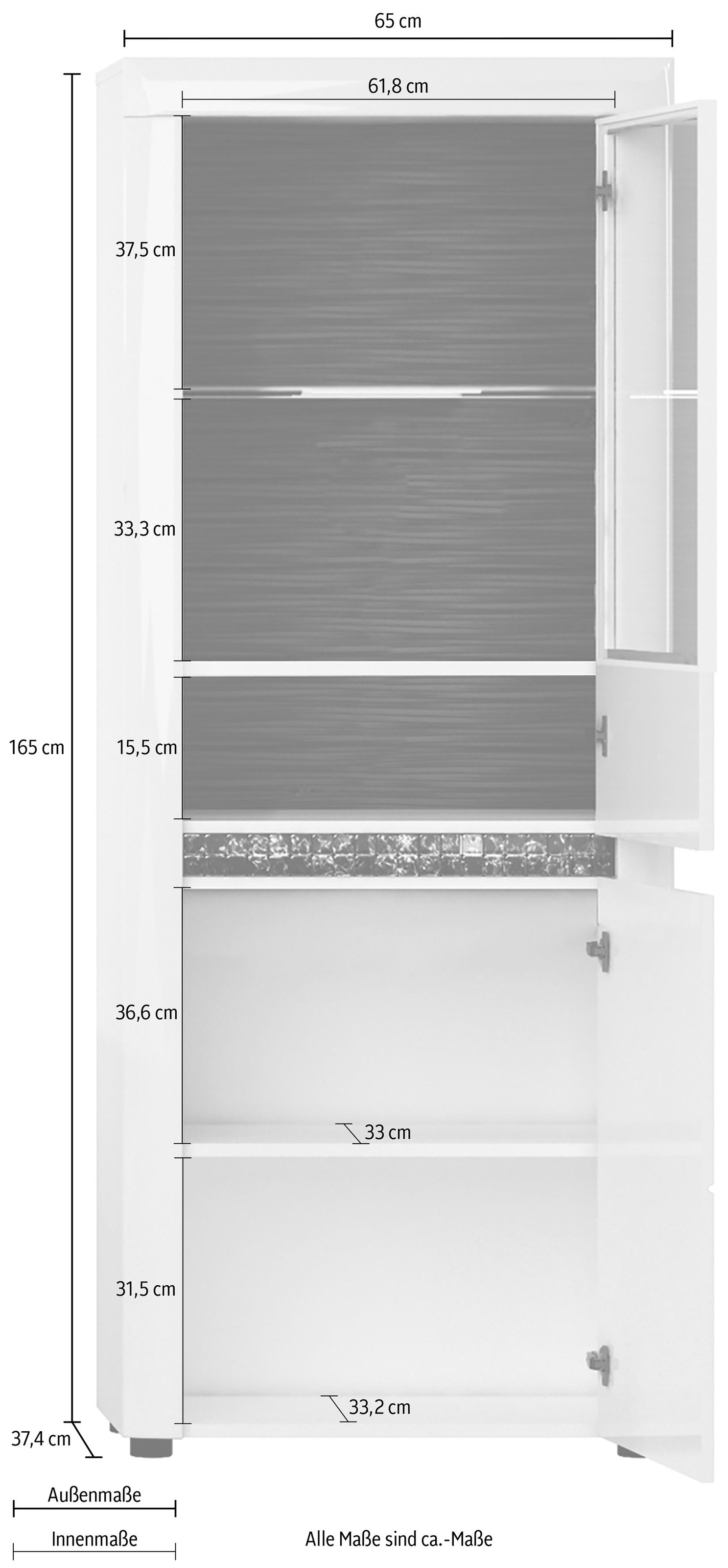 INOSIGN Vitrine »Mosaic«, Höhe cm BAUR bestellen 165 