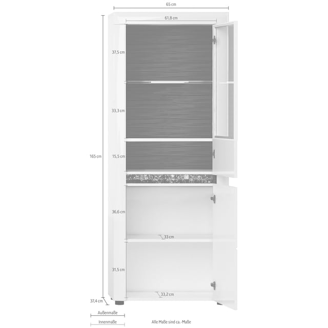 INOSIGN Höhe BAUR cm bestellen 165 Vitrine »Mosaic«, |