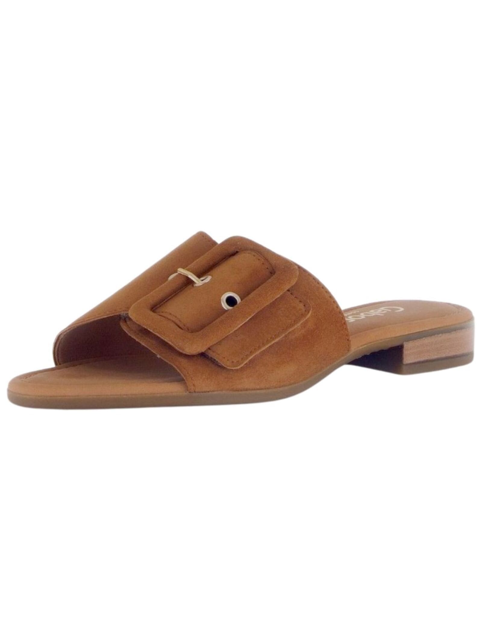 Gabor Comfort Pantolette "Gabor Comfort Pantoletten Veloursleder" günstig online kaufen