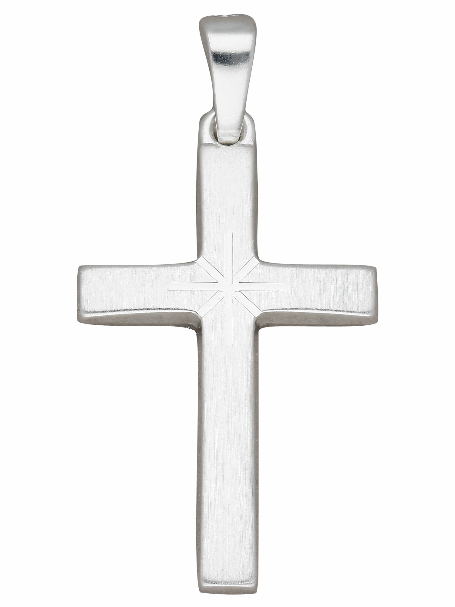 Adelia´s Kettenanhänger »925 für & Anhänger« Silber Kreuz Damen Silberschmuck Herren