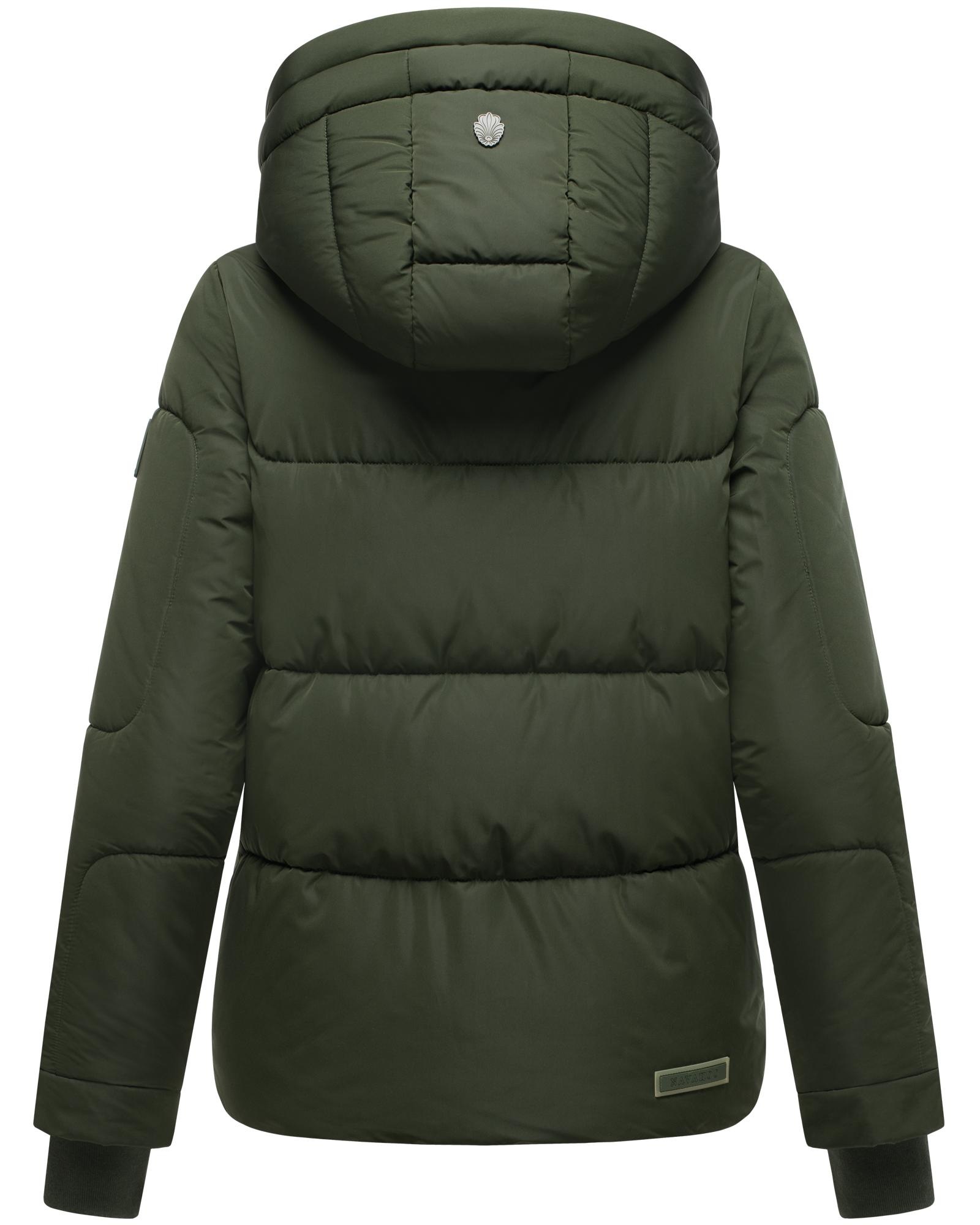 Navahoo Steppjacke »Zauberlicht 14«, mit Kapuze, Winterjacke mit abnehmbarer Kapuze und Fleece-Futter