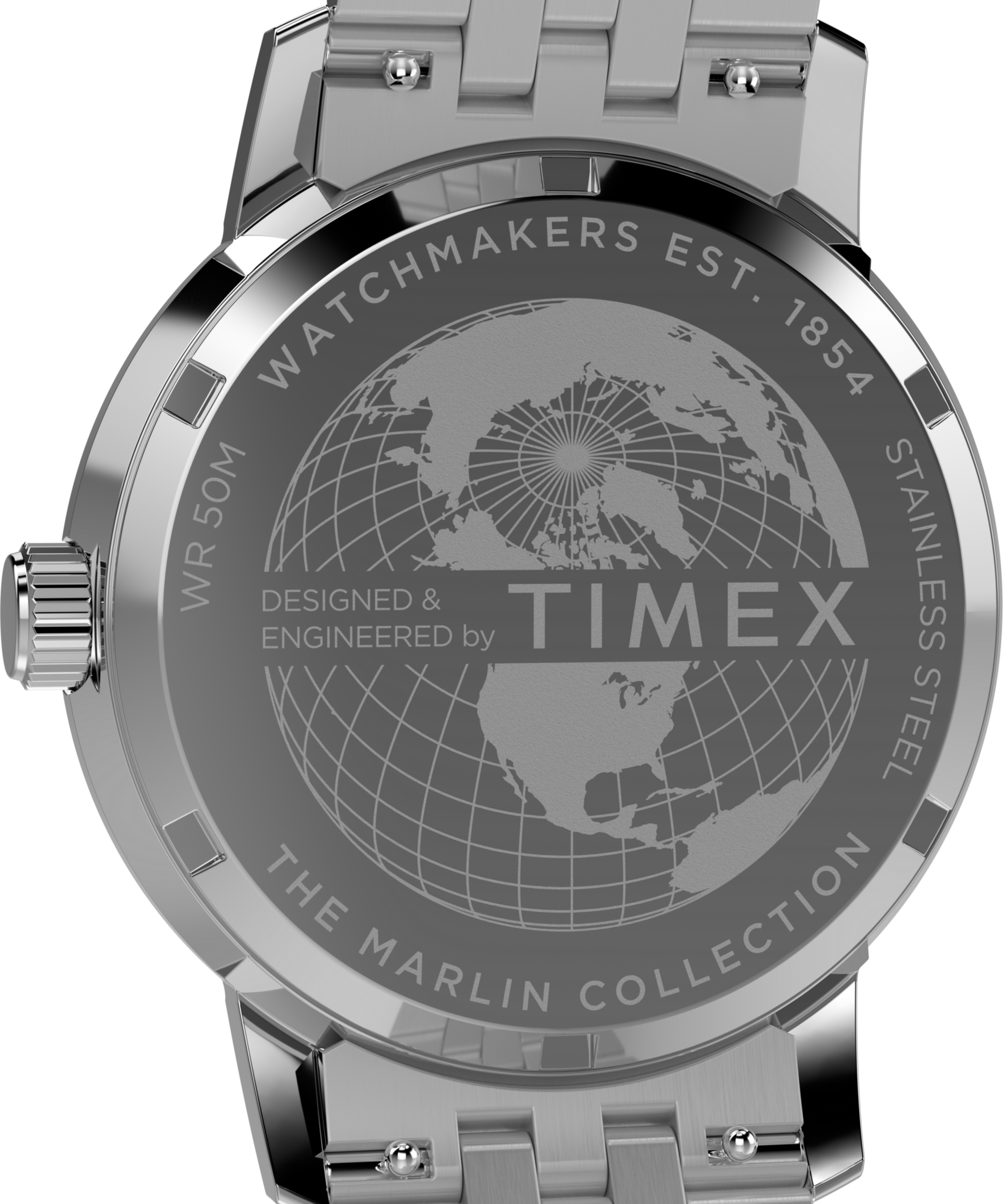 Timex Quarzuhr »Marlin GMT« Armbanduhr, Herrenuhr, Edelstahlarmband, Datum, Dualzeit