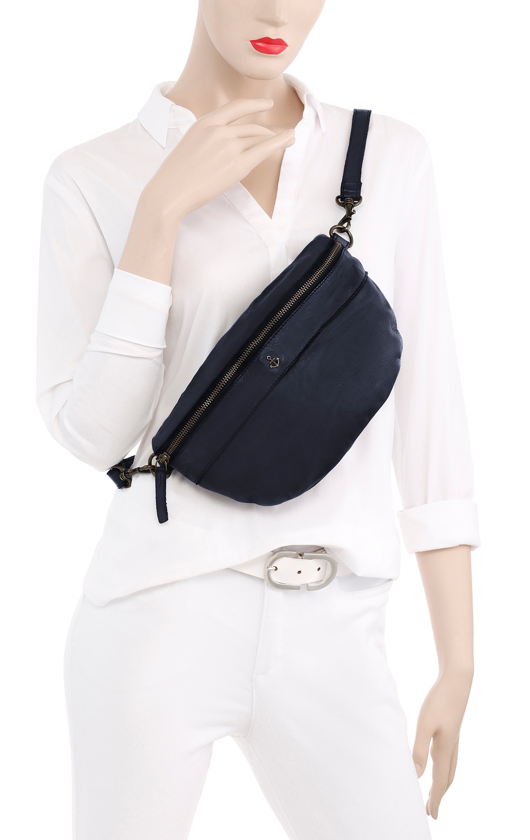 HARBOUR 2nd Gürteltasche "Jutta" Umhängetasche Bauchtasche mit Ankeranhänge günstig online kaufen