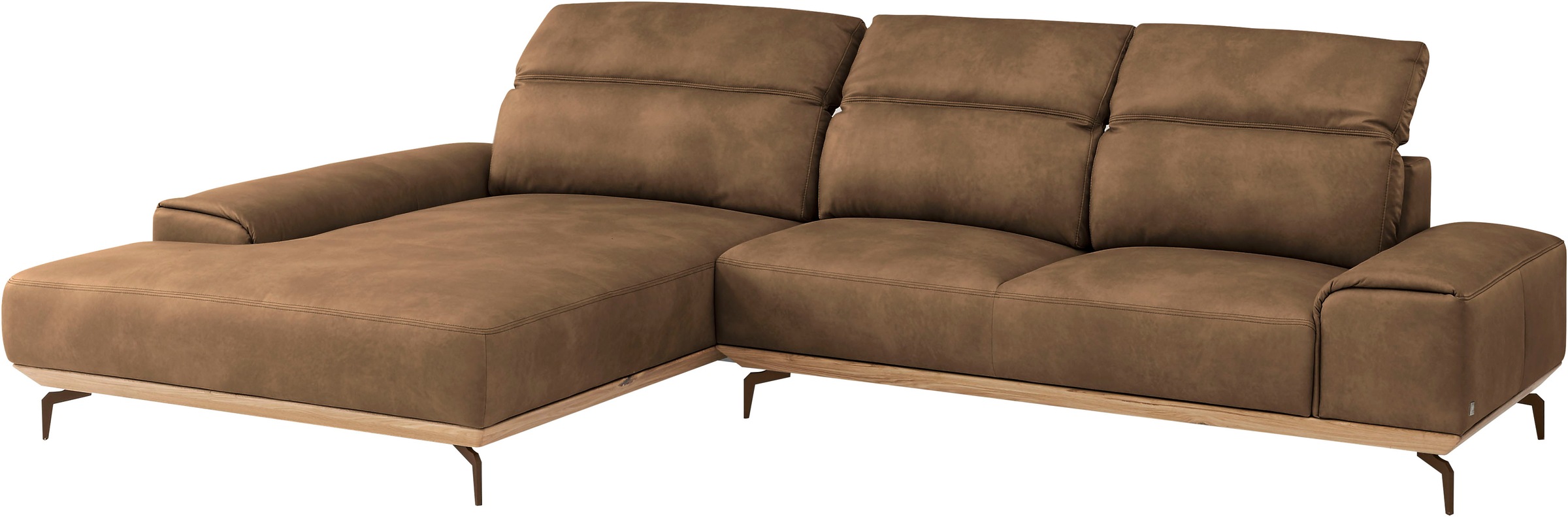 Thumbnail - Musterring Wohnlandschaft "MR 2490" Bronze-Fuß Sitzhöhe 46cm, wahlweise mit Funktionen, Maße 342 x 207 cm