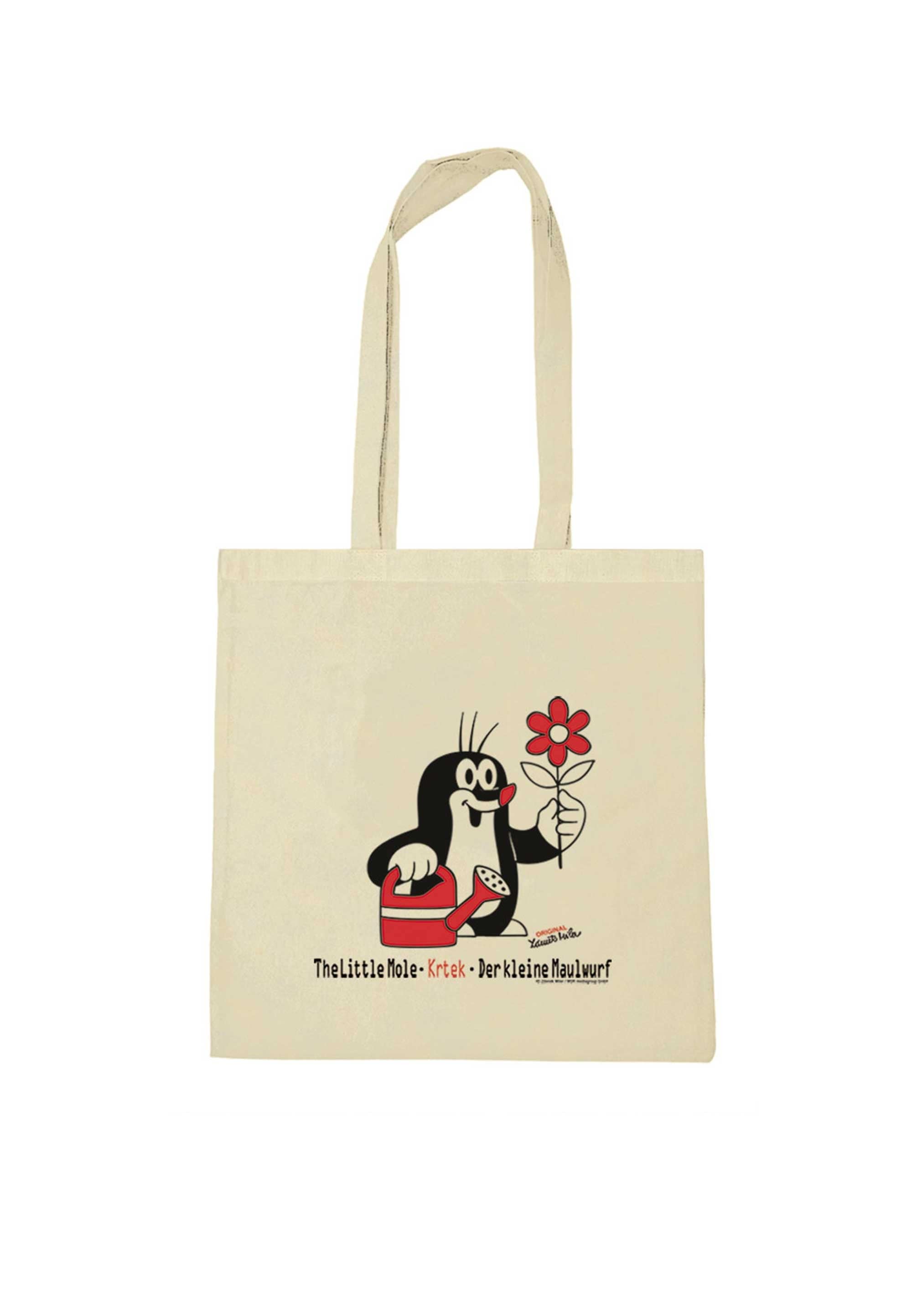 LOGOSHIRT Henkeltasche "Der kleine Maulwurf - Gärtner" mit coolem Motiv günstig online kaufen