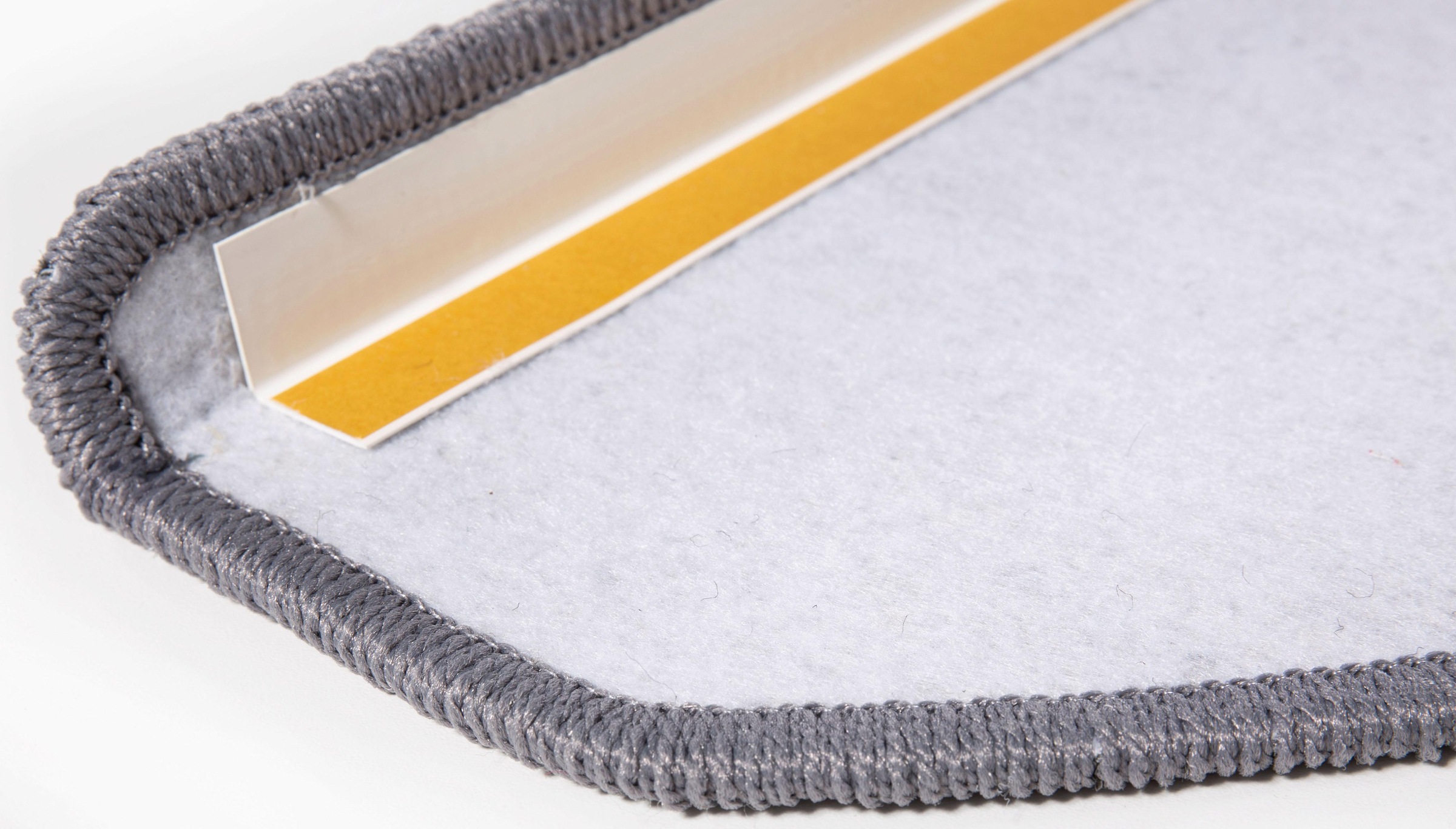 LUXOR living Stufenmatte "Darlington" halbrund 5 mm Höhe meliert, 15 Stück günstig online kaufen