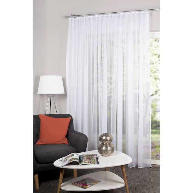 Home Basics Gardine »SABLIO«, (1 St.), Fertigstore Feinsable kaufen | BAUR