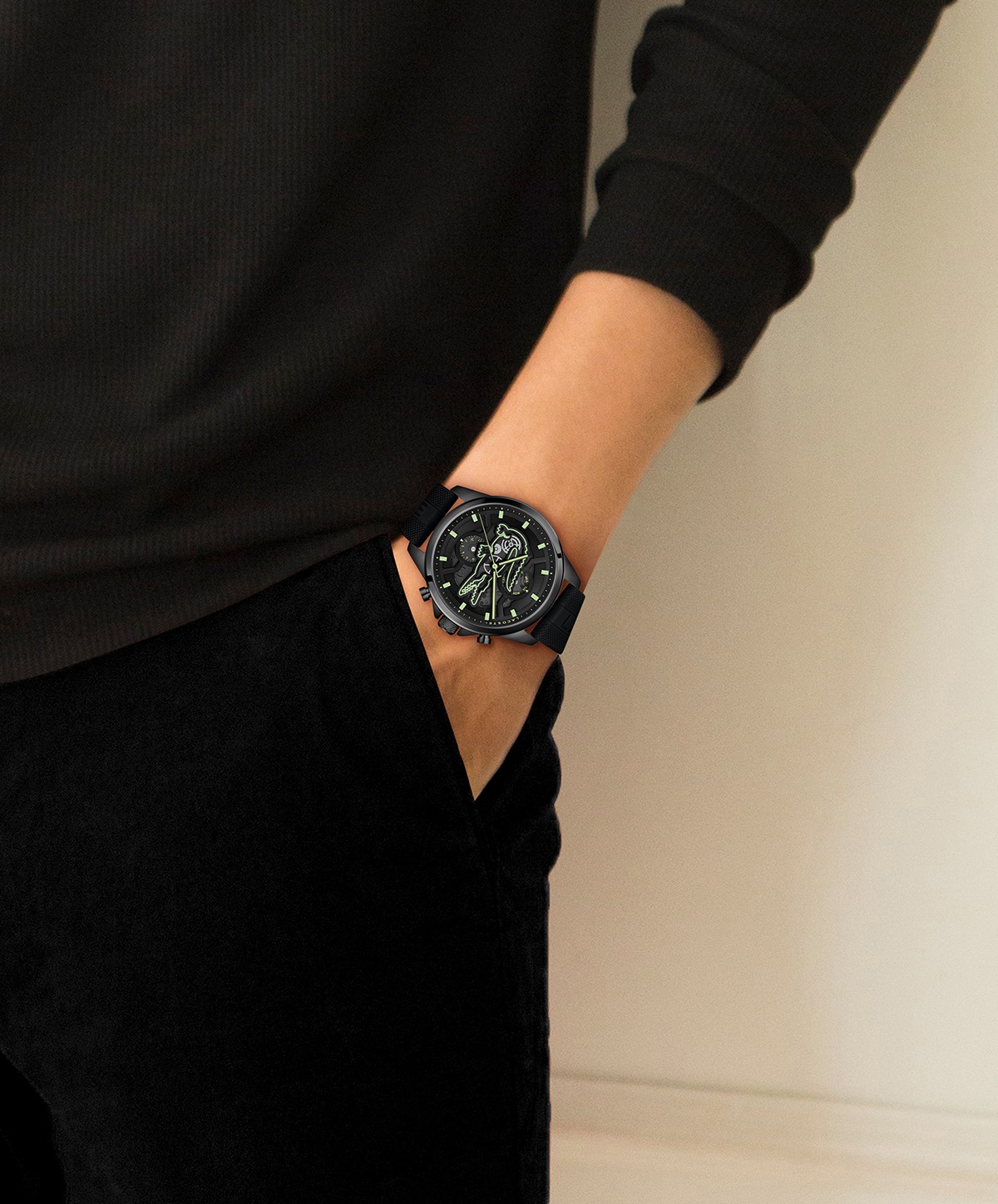Lacoste Multifunktionsuhr »ARTHOR« Quarzuhr, Armbanduhr, Herrenuhr, Silikonarmband, analog