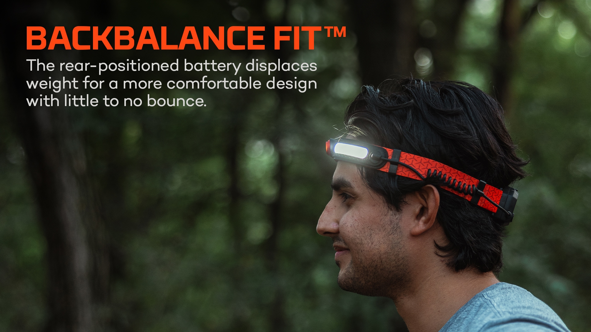 NEBO LED Stirnlampe »Nebo CURVBEAM 600 FLEX« Set, Taschenlampe inkl. Ladekabel, 2 Stk. tlg. Flexibel mit Akku- oder Batteriebetrieb nutzbar