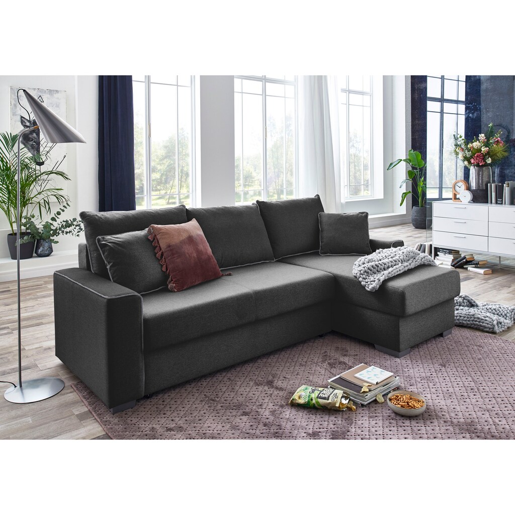 ATLANTIC home collection Ecksofa »JORDAN«