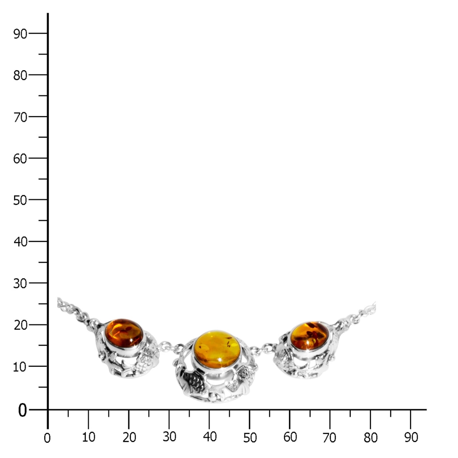 OSTSEE-SCHMUCK Collier »Ostsee-Schmuck Collier Fischland Collier Fischland«, (1 tlg.)