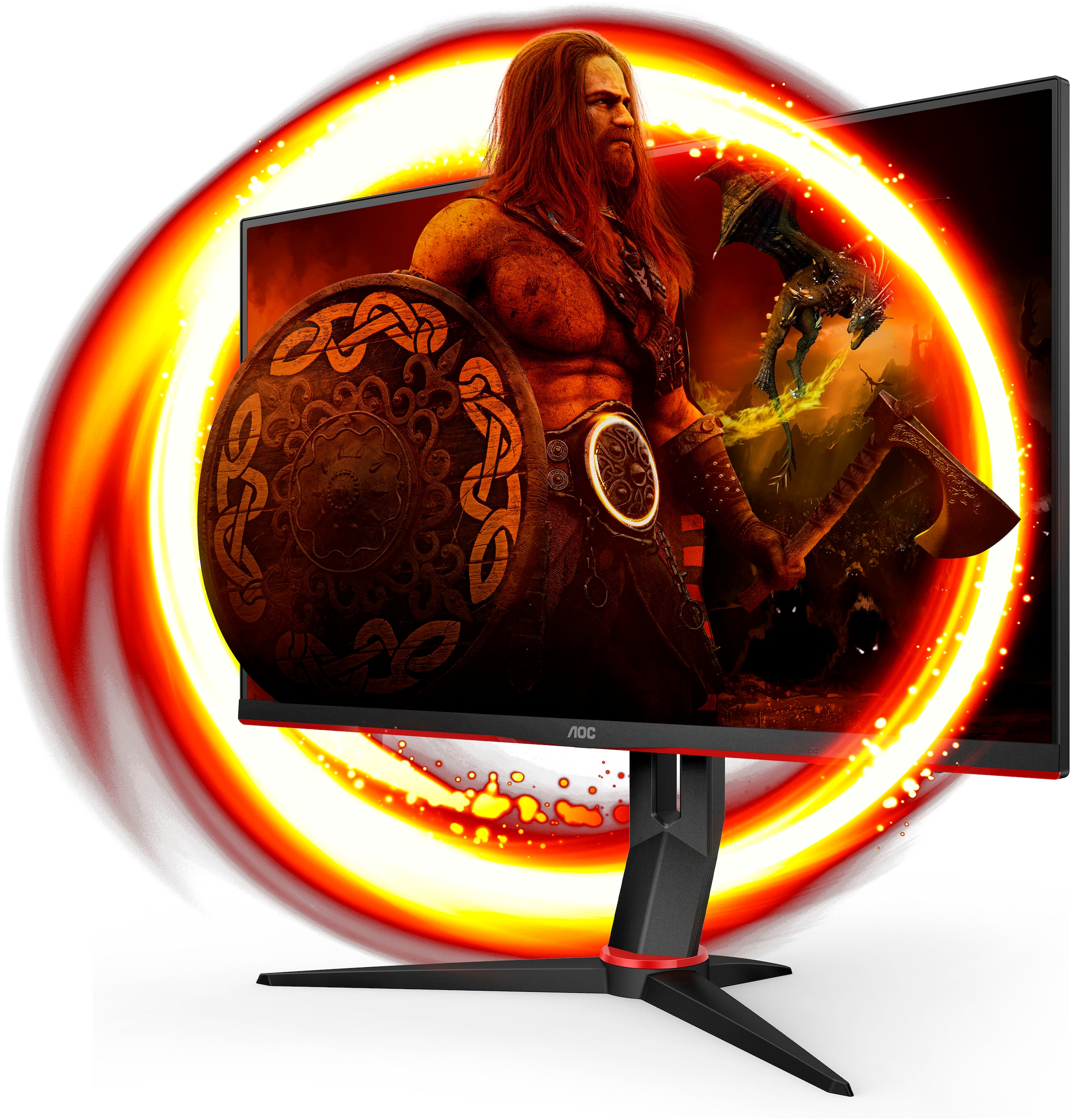 AOC LED-Monitor »27G2SPU/BK«, 69 cm/27 Zoll, 1920 x 1080 px, Full HD, 1 ms Reaktionszeit, 165 Hz